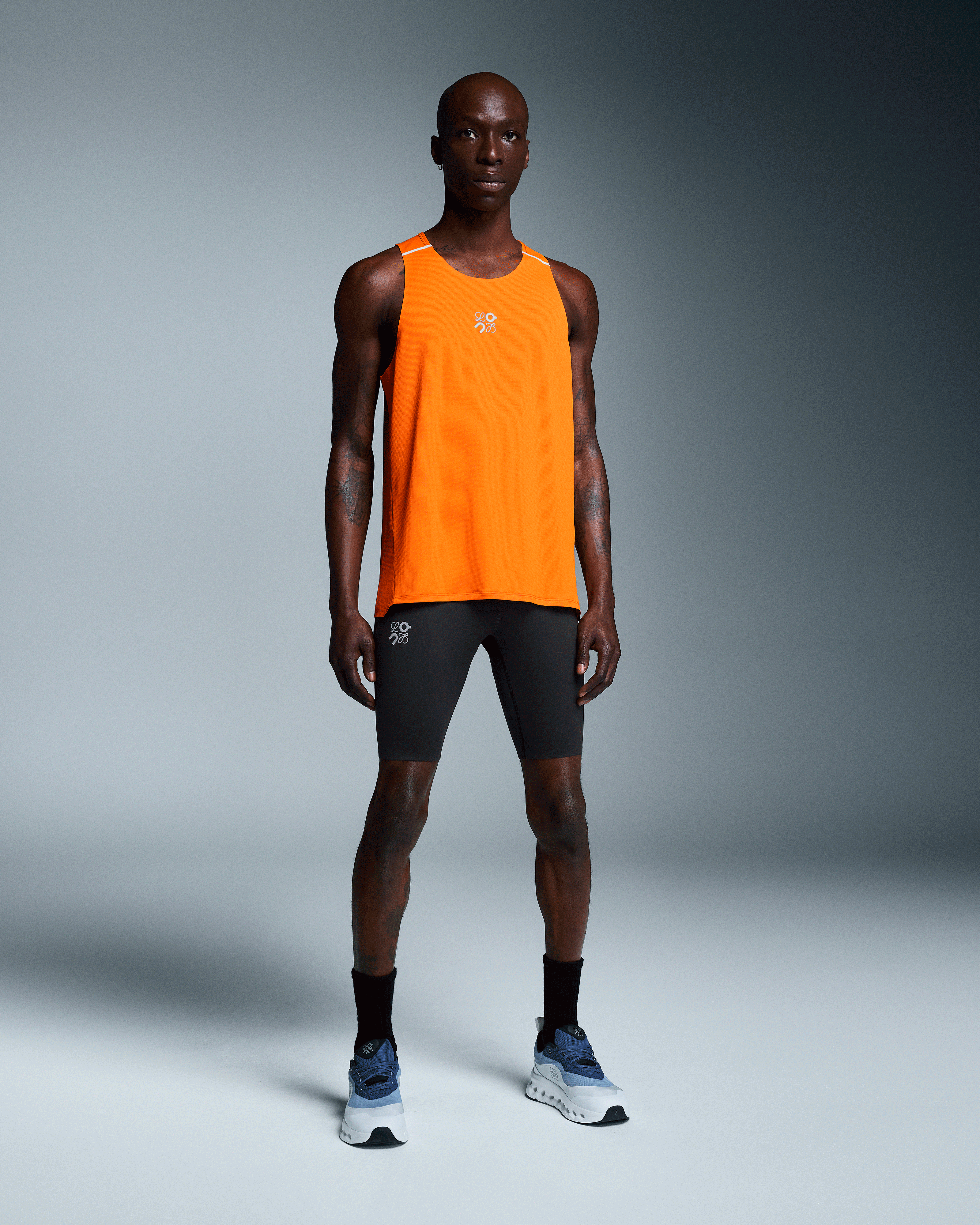 On Active Shorts LOEWE Black Men Shorts