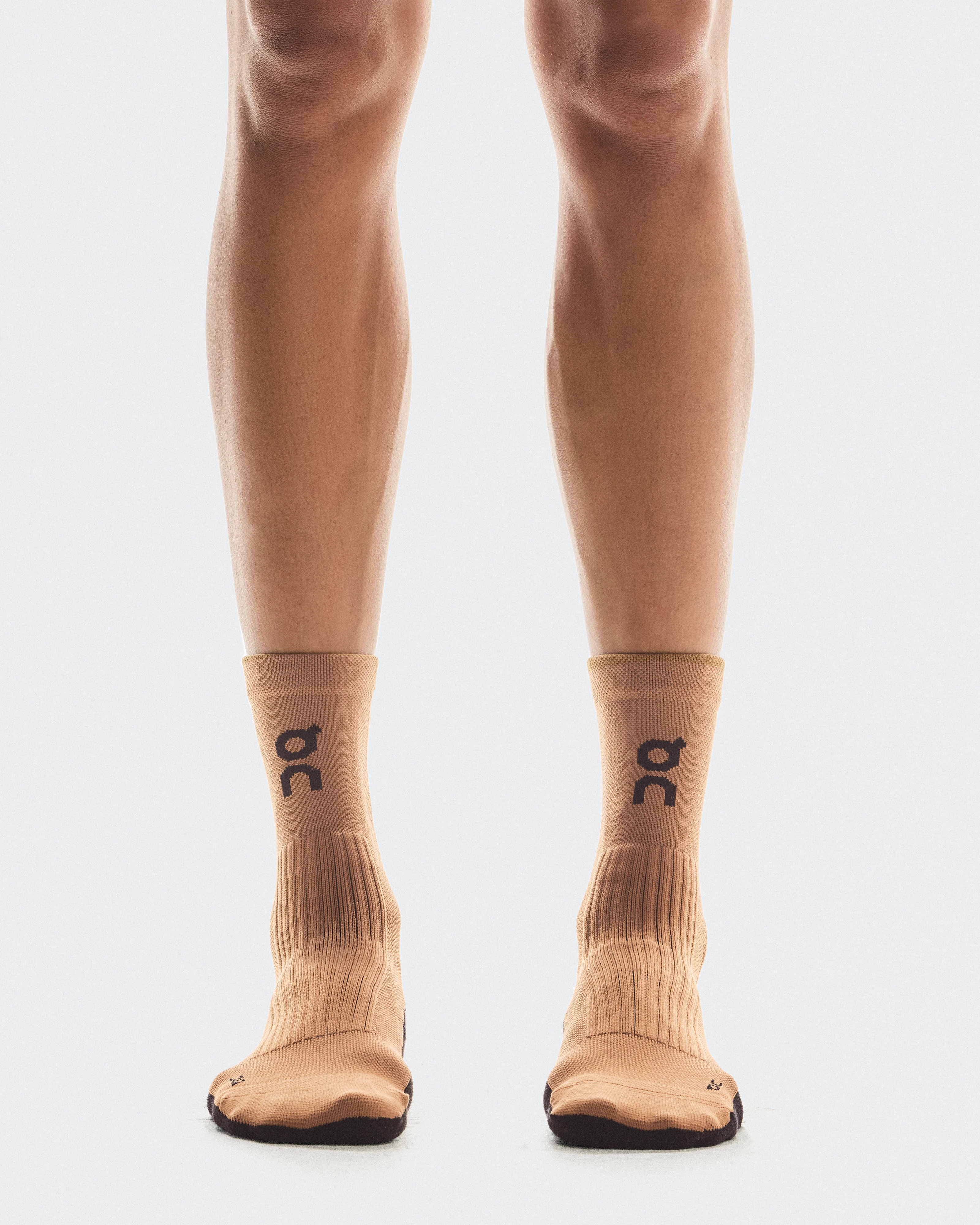 On Trail Sock High 2P Black & Sphinx Unisex Socks