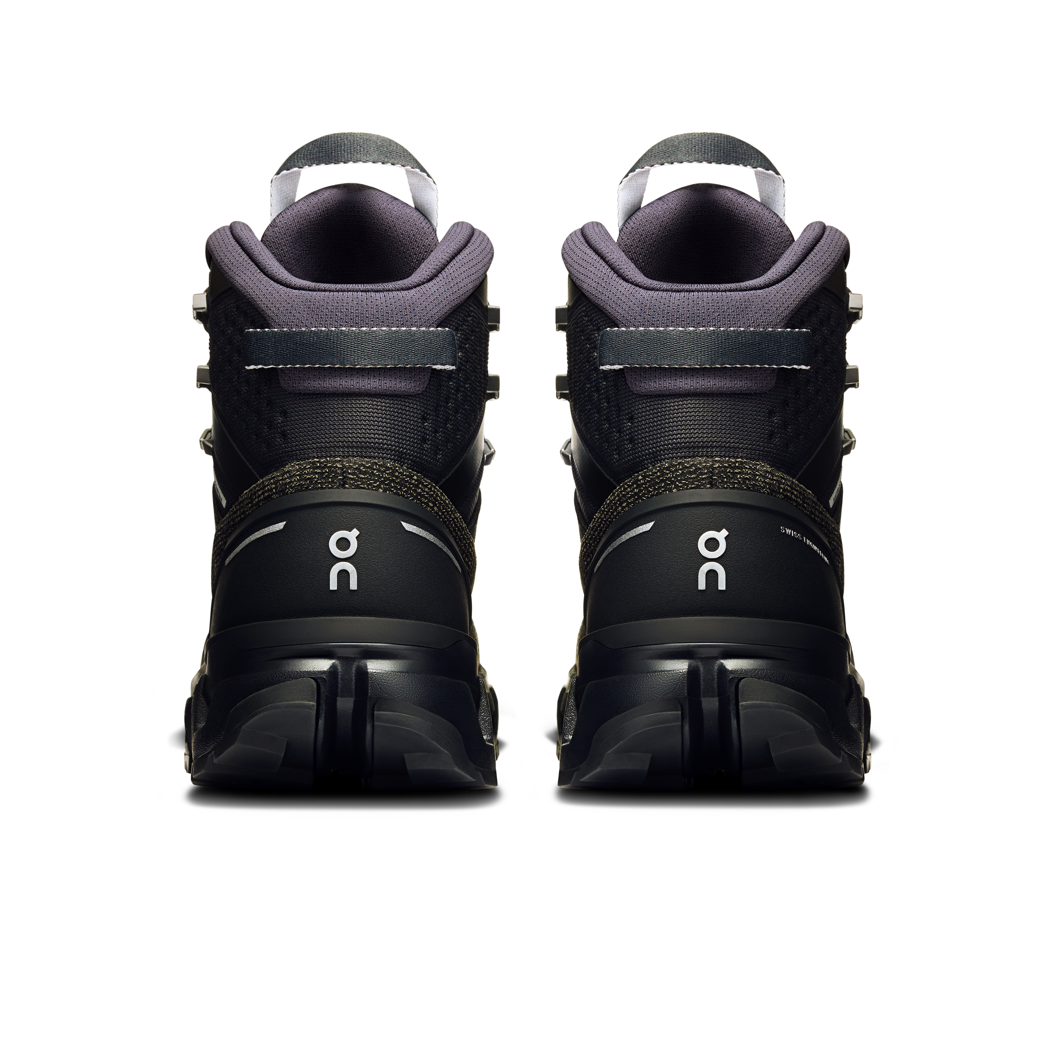 On Cloudrock Trek Waterproof Black & Black Women Hiking Shoes
