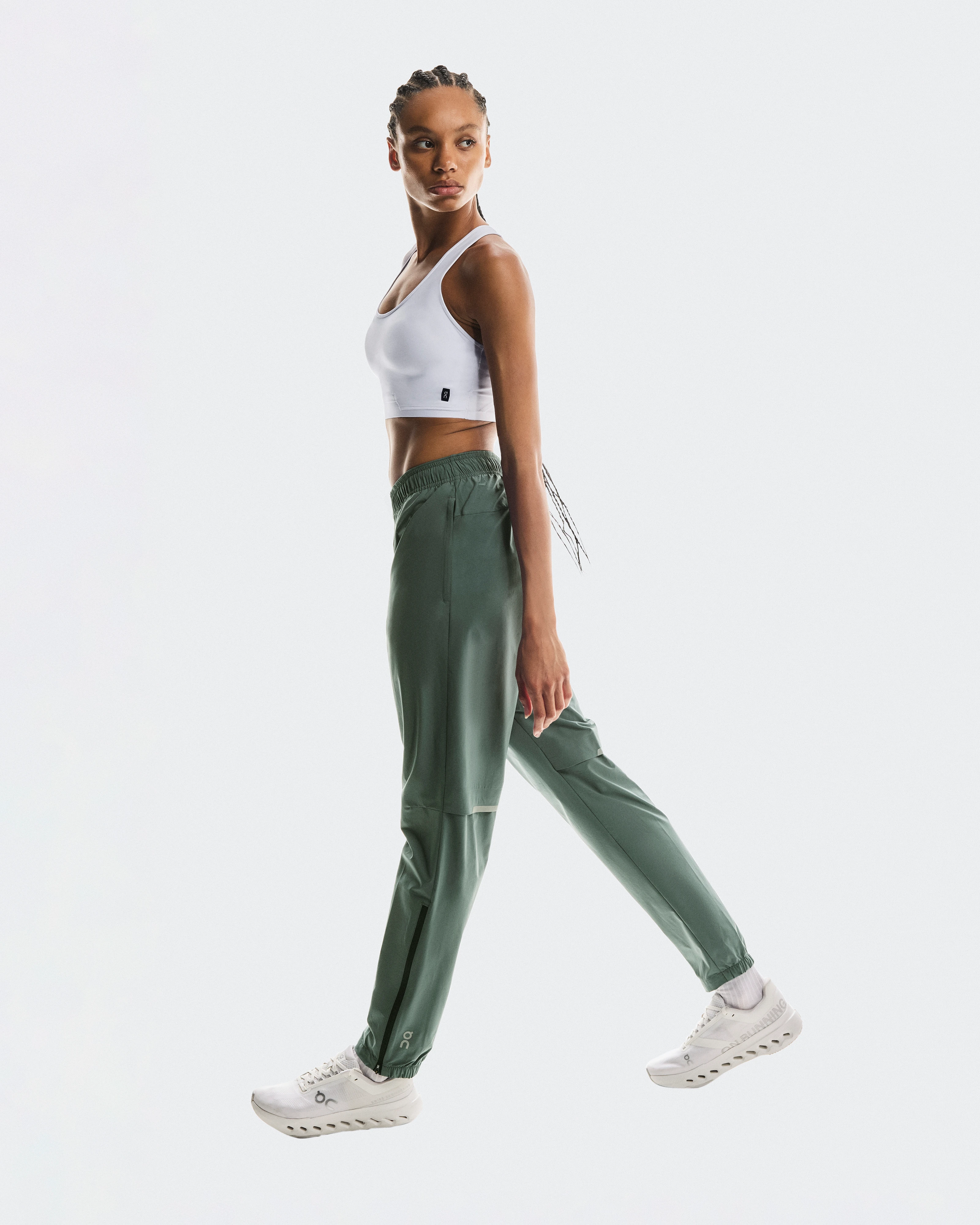 On Core Pants Olive Women Pants