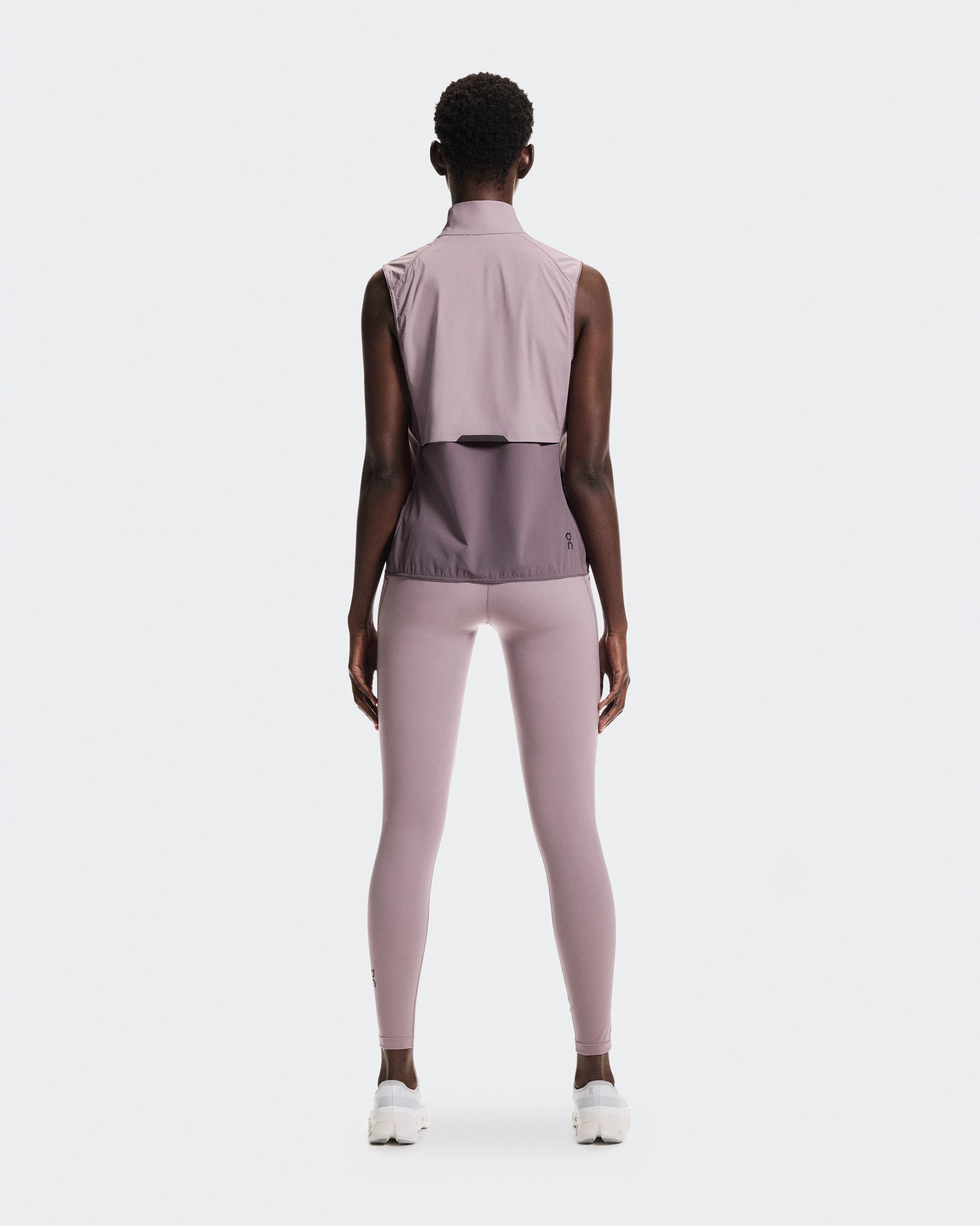 On Weather Vest Heron & Gobi Women Jackets