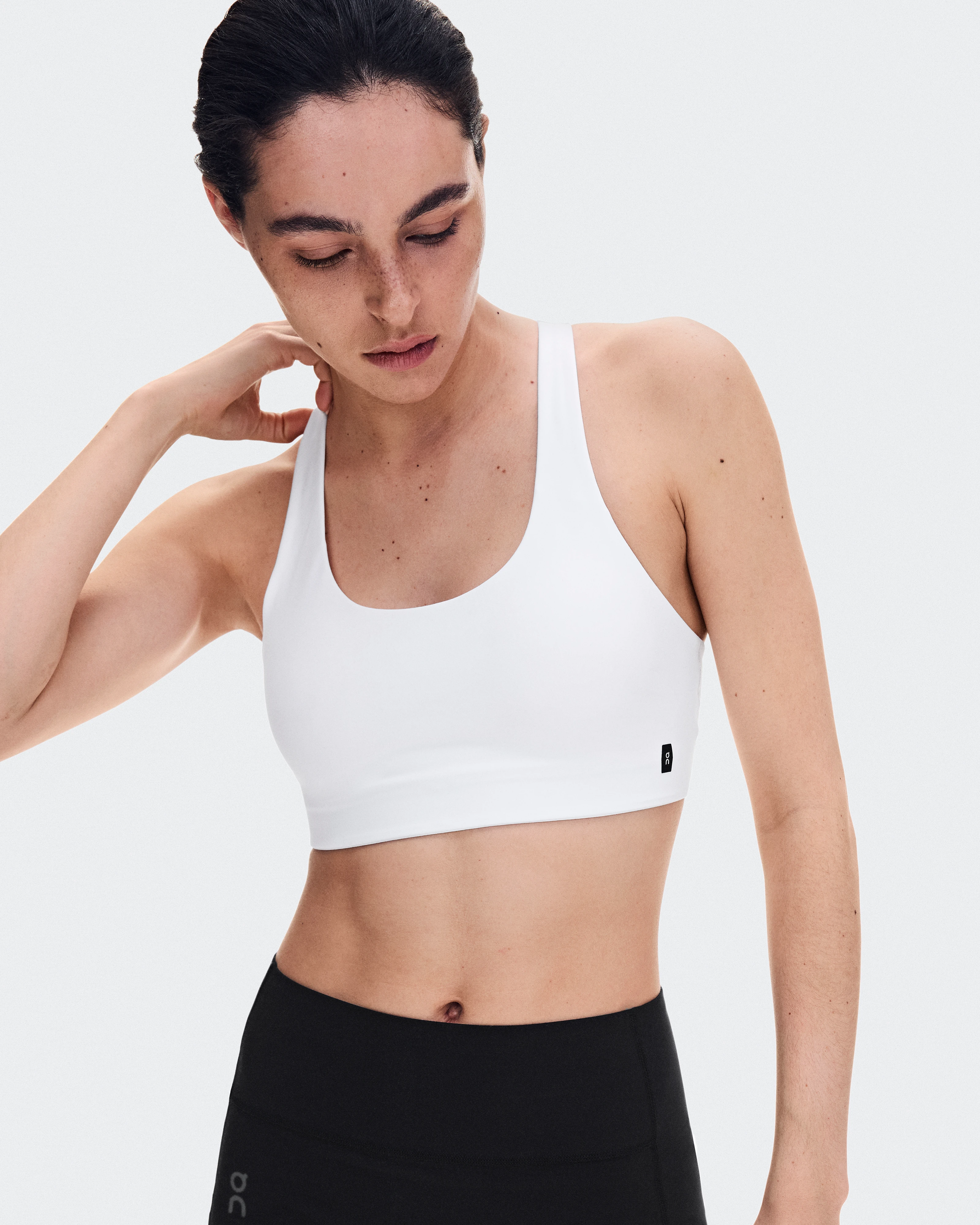 On Studio Racerback Bra White Women Bras