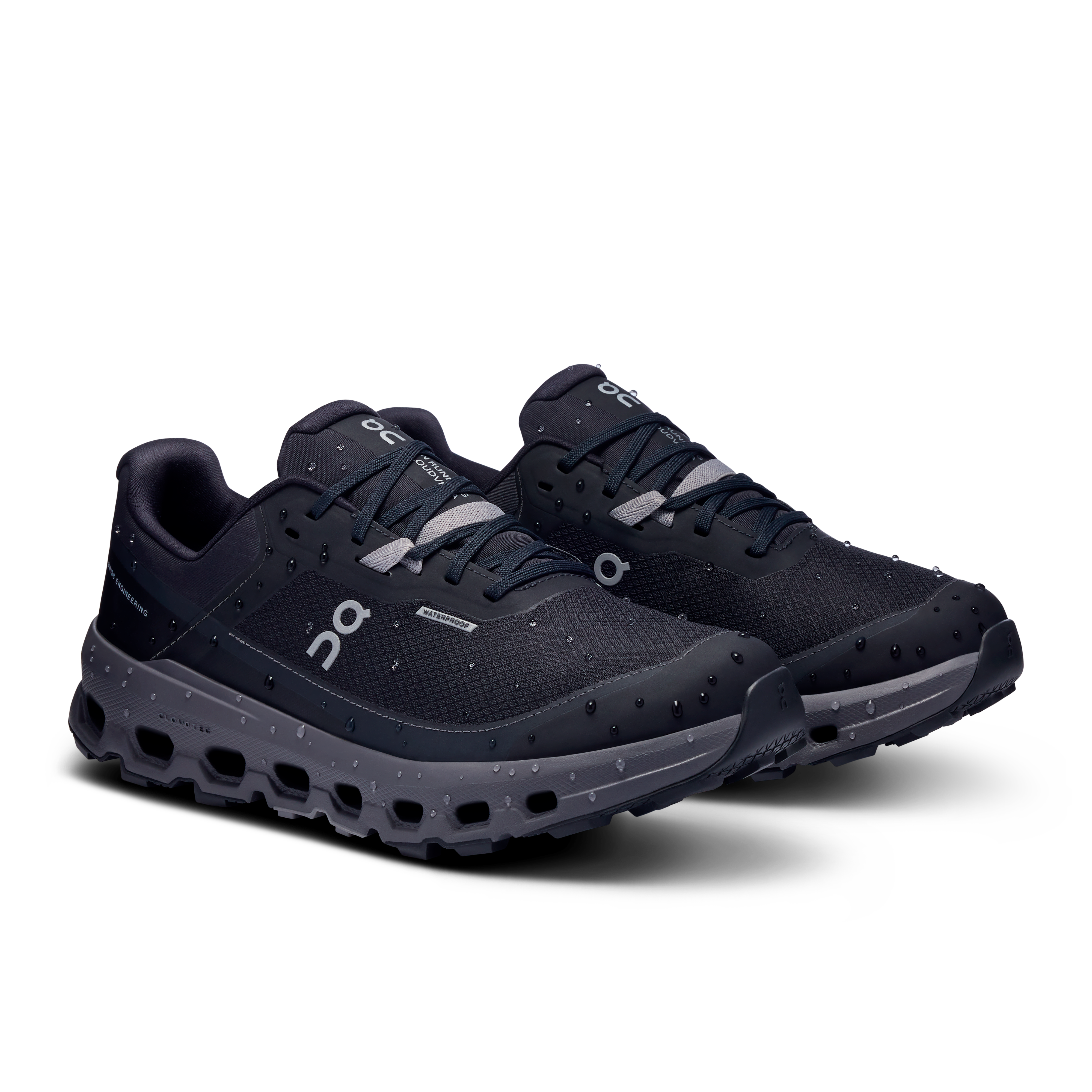 On Cloudvista 2 Waterproof Black & Eclipse Women Trail running Shoes