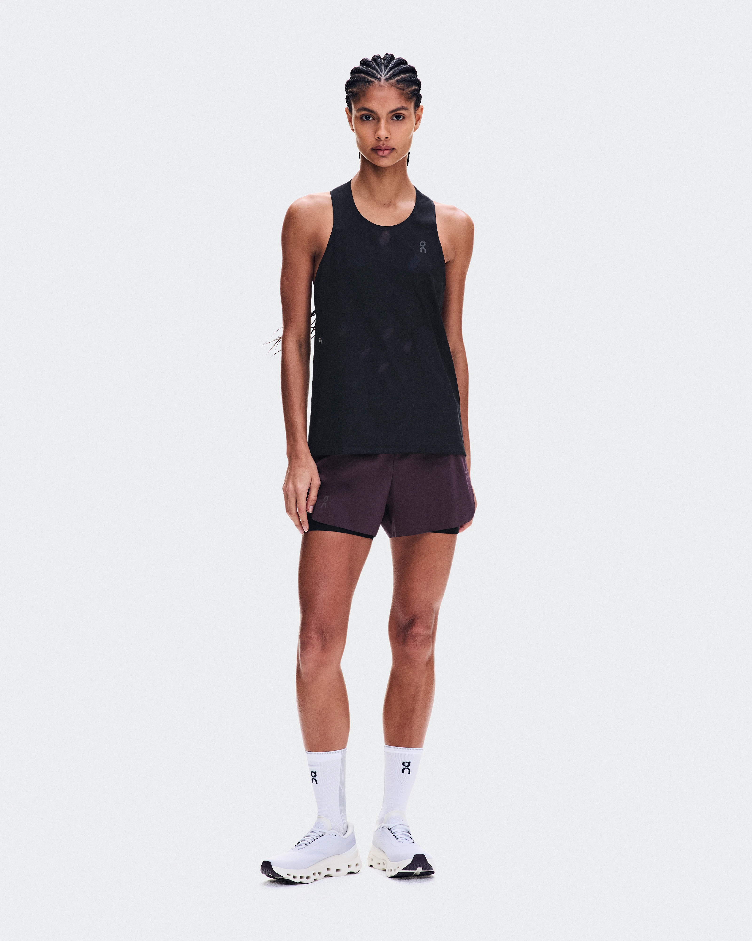 On Zero Tank Breathe Black Women Tops and t-shirts