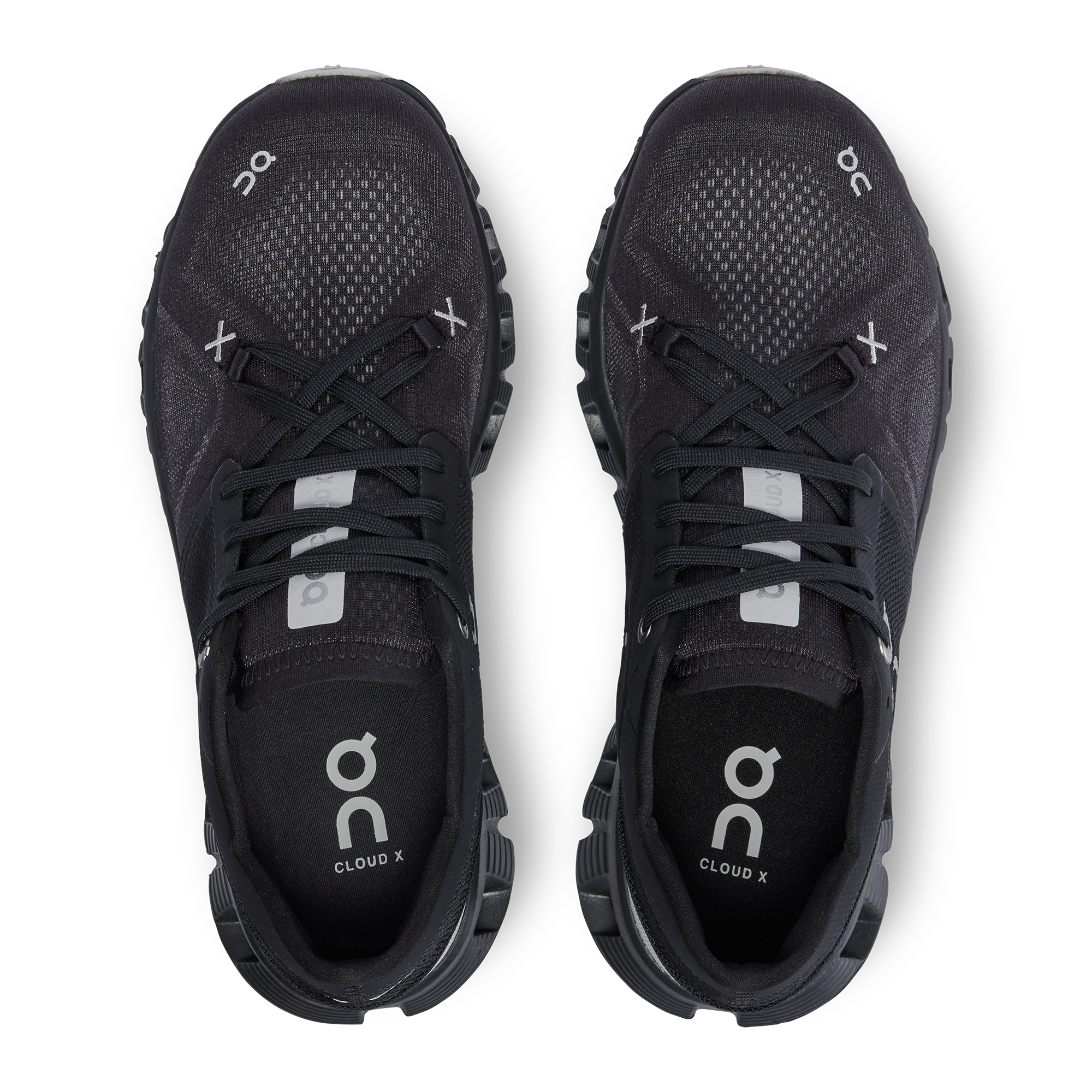On Cloud X 3 Black Women Road running Shoes
