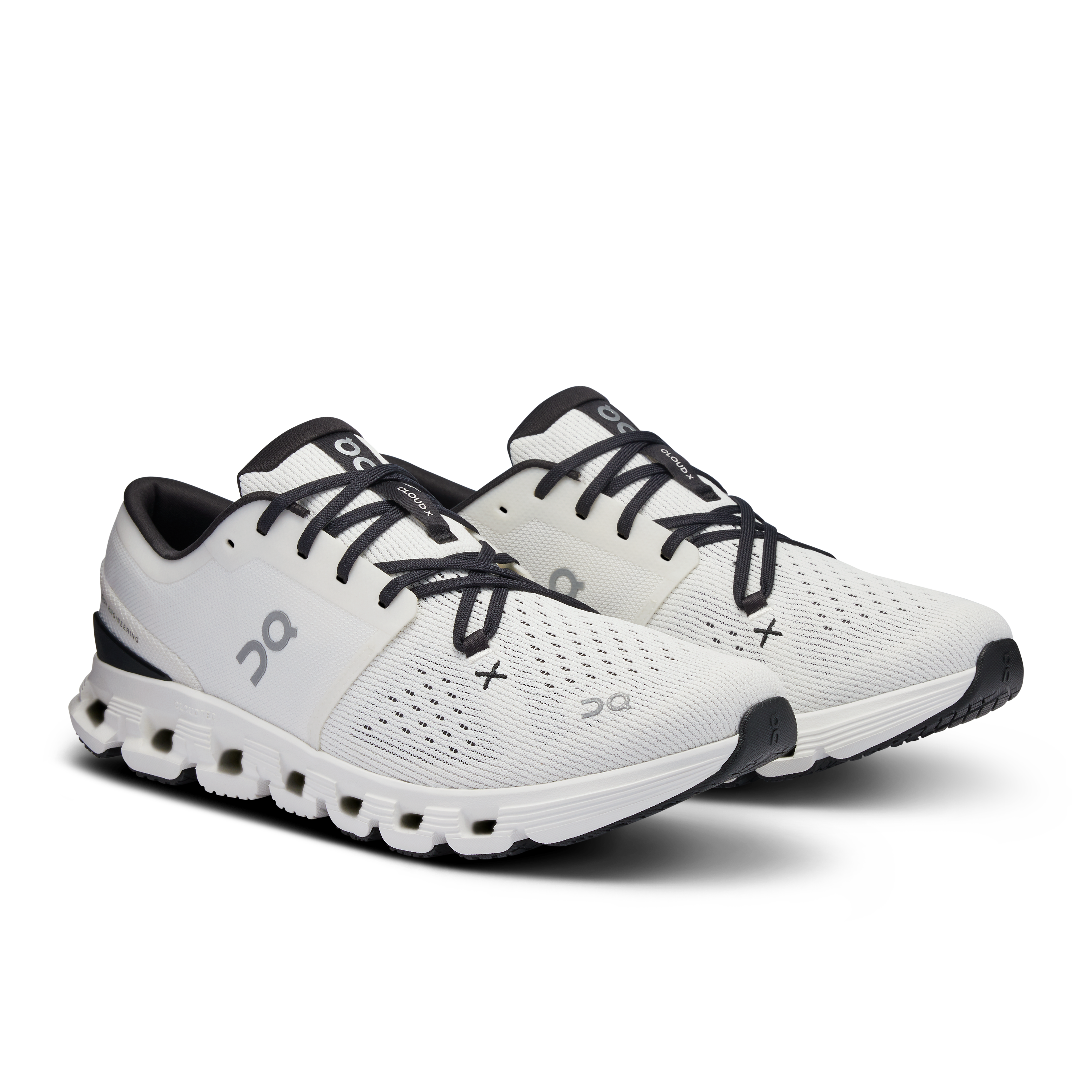On Cloud X 4 Ivory & Black Men training_shoes Shoes
