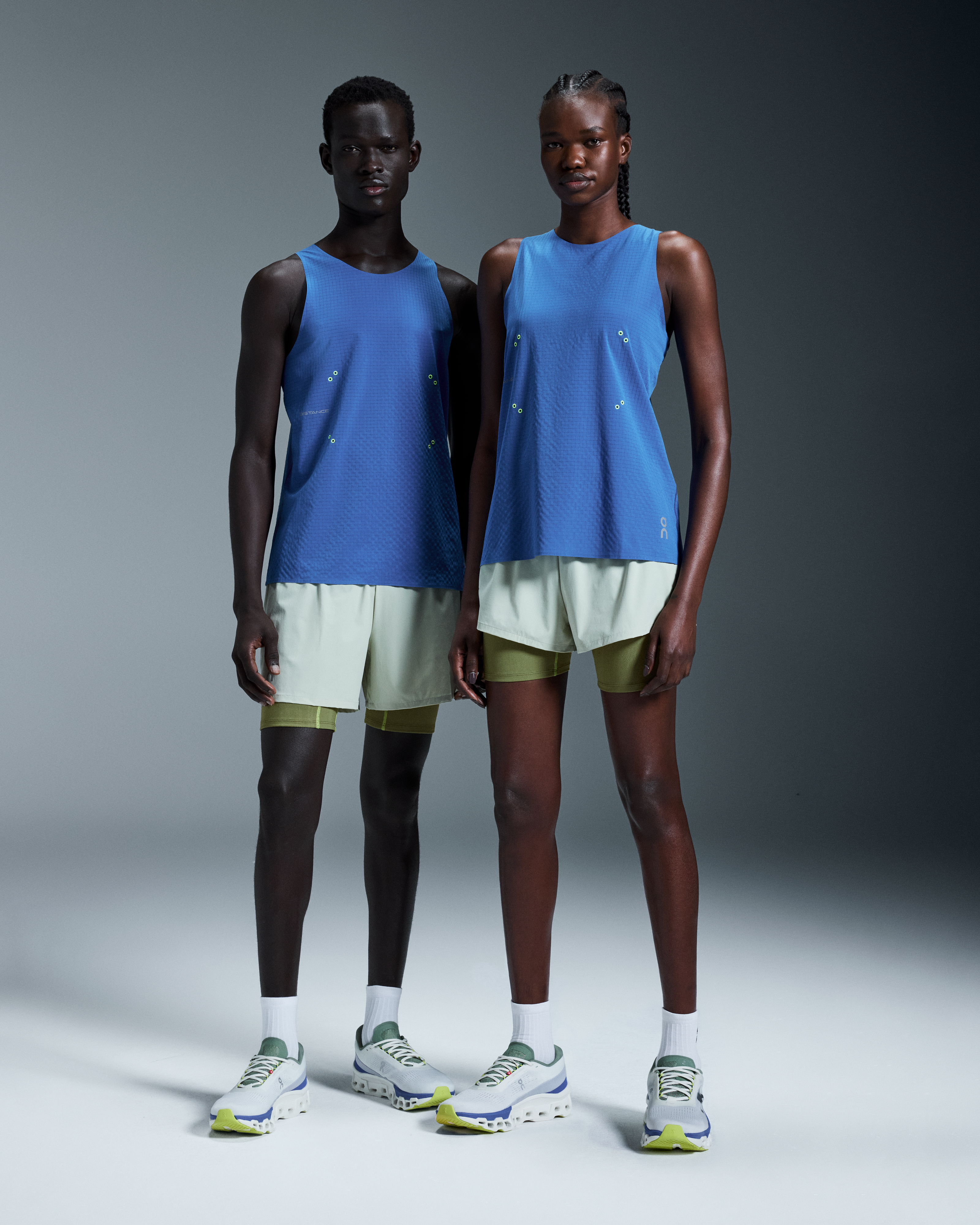On Pace Singlet DISTANCE Lapis Unisex Tops and t-shirts