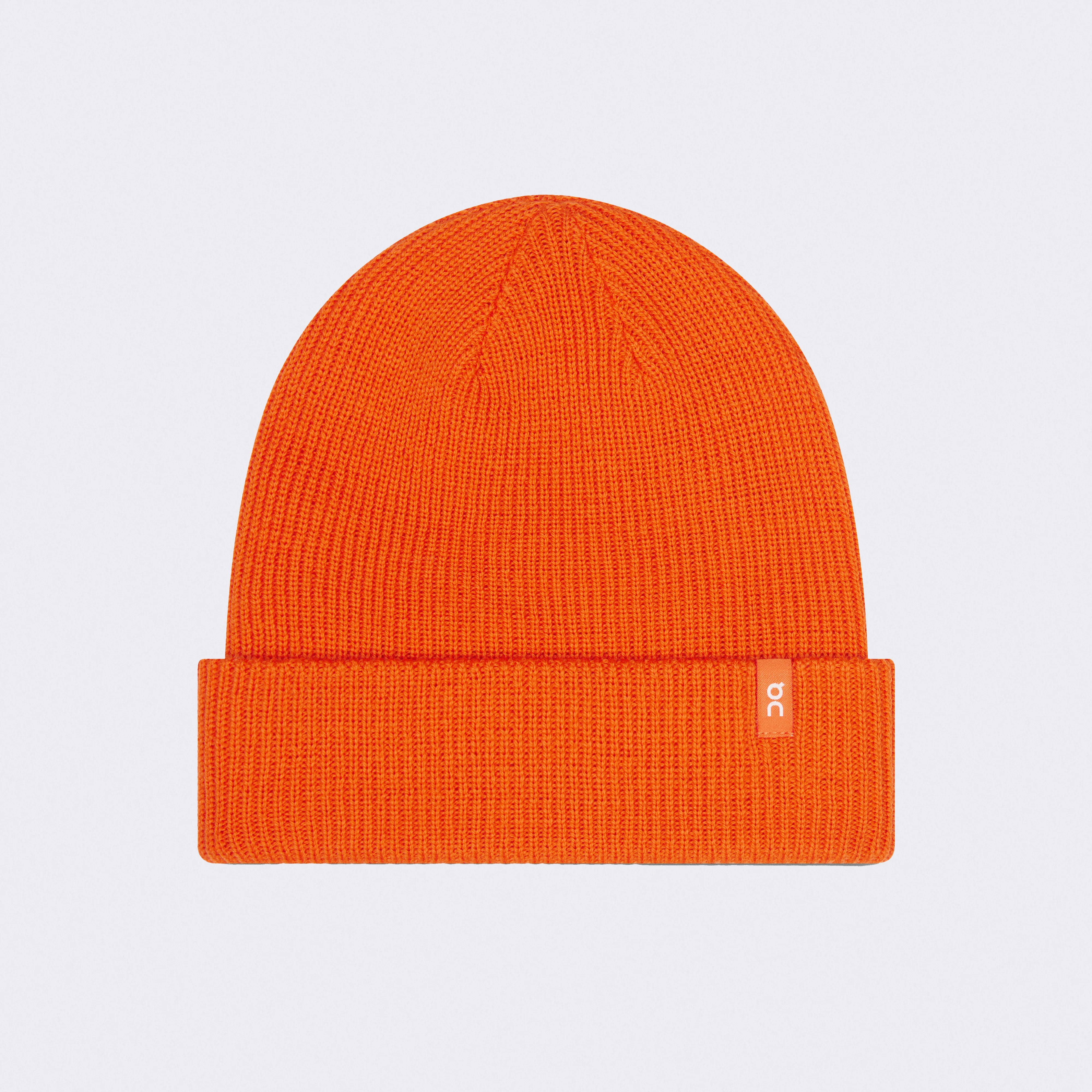 On Merino Beanie Flame Unisex – All-day wear, merino wool, soft touch Headwear