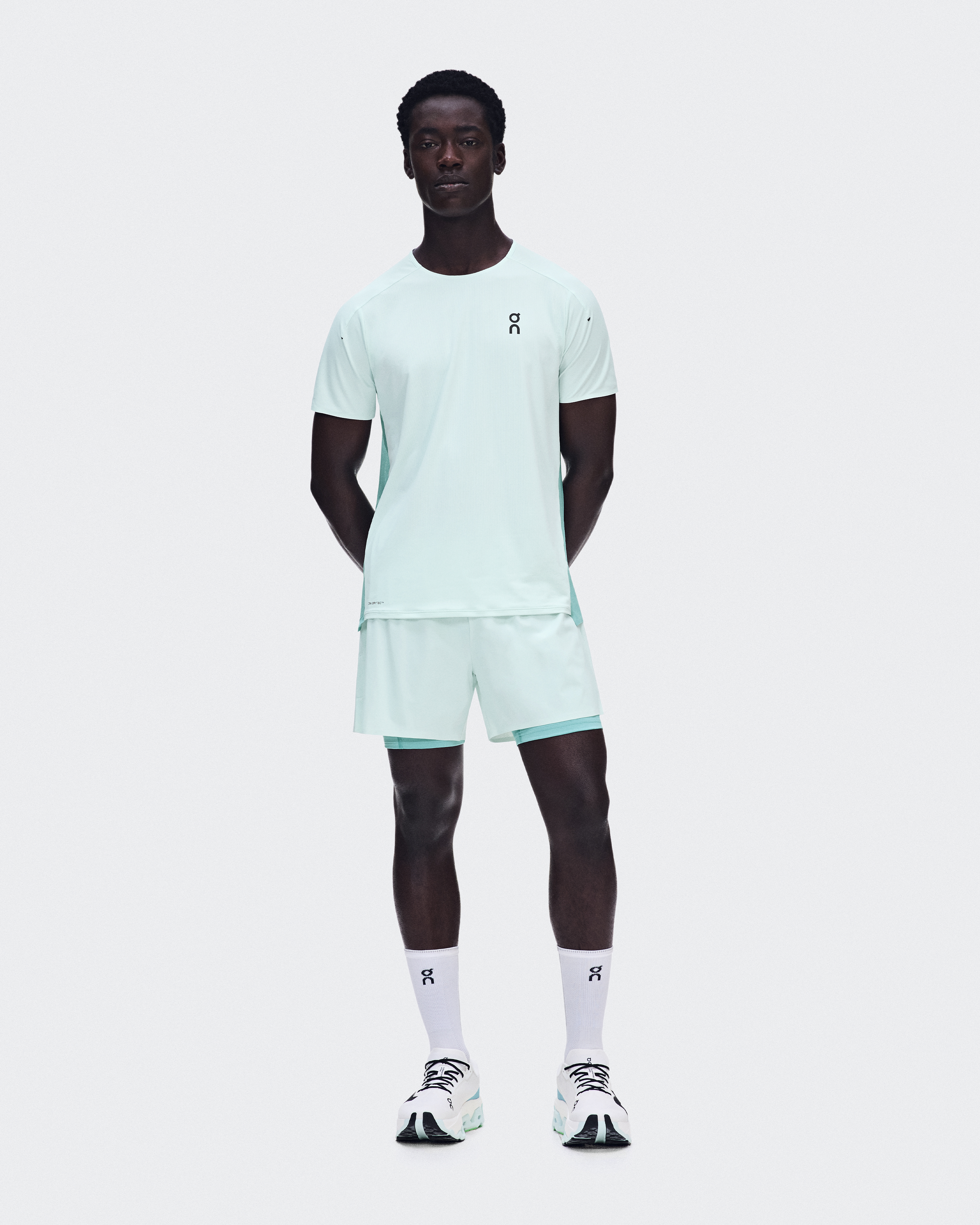 5" Performance 2/1 Shorts in Flurry/Aquamarine