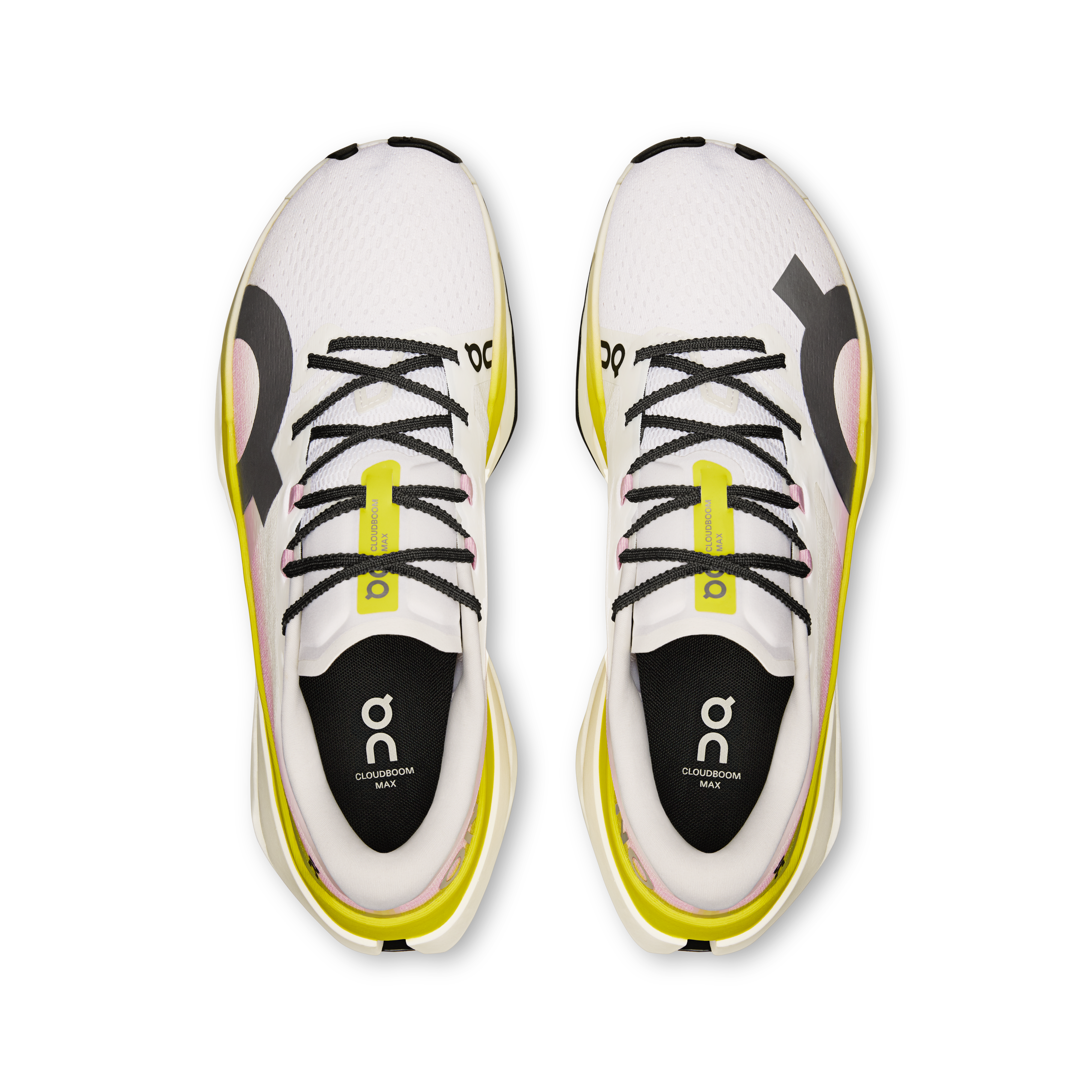 On Cloudboom Max Lime & Raspberry Men Road running Shoes