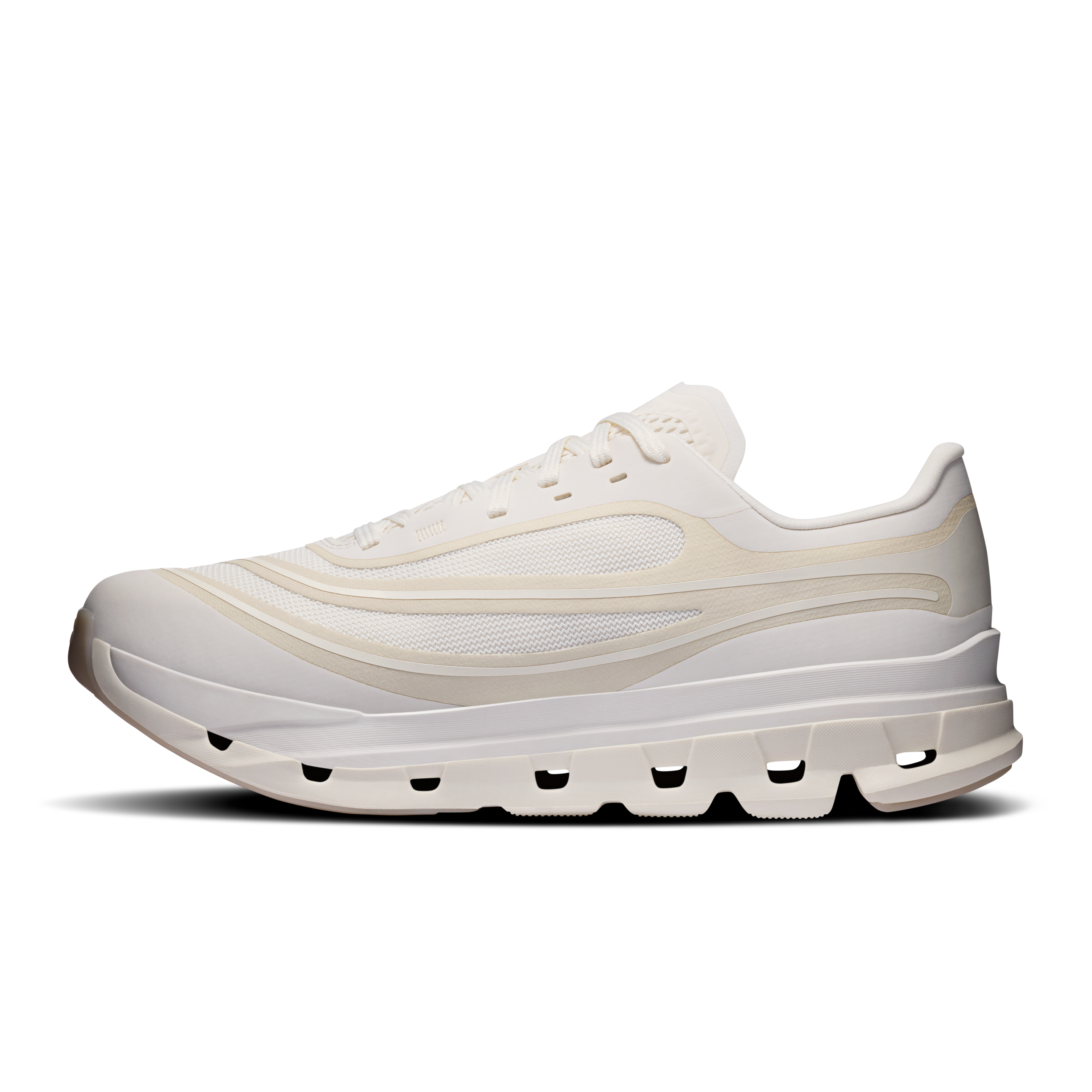 On Cloudflow 5 AD Ivory & Grain Men Active life Shoes