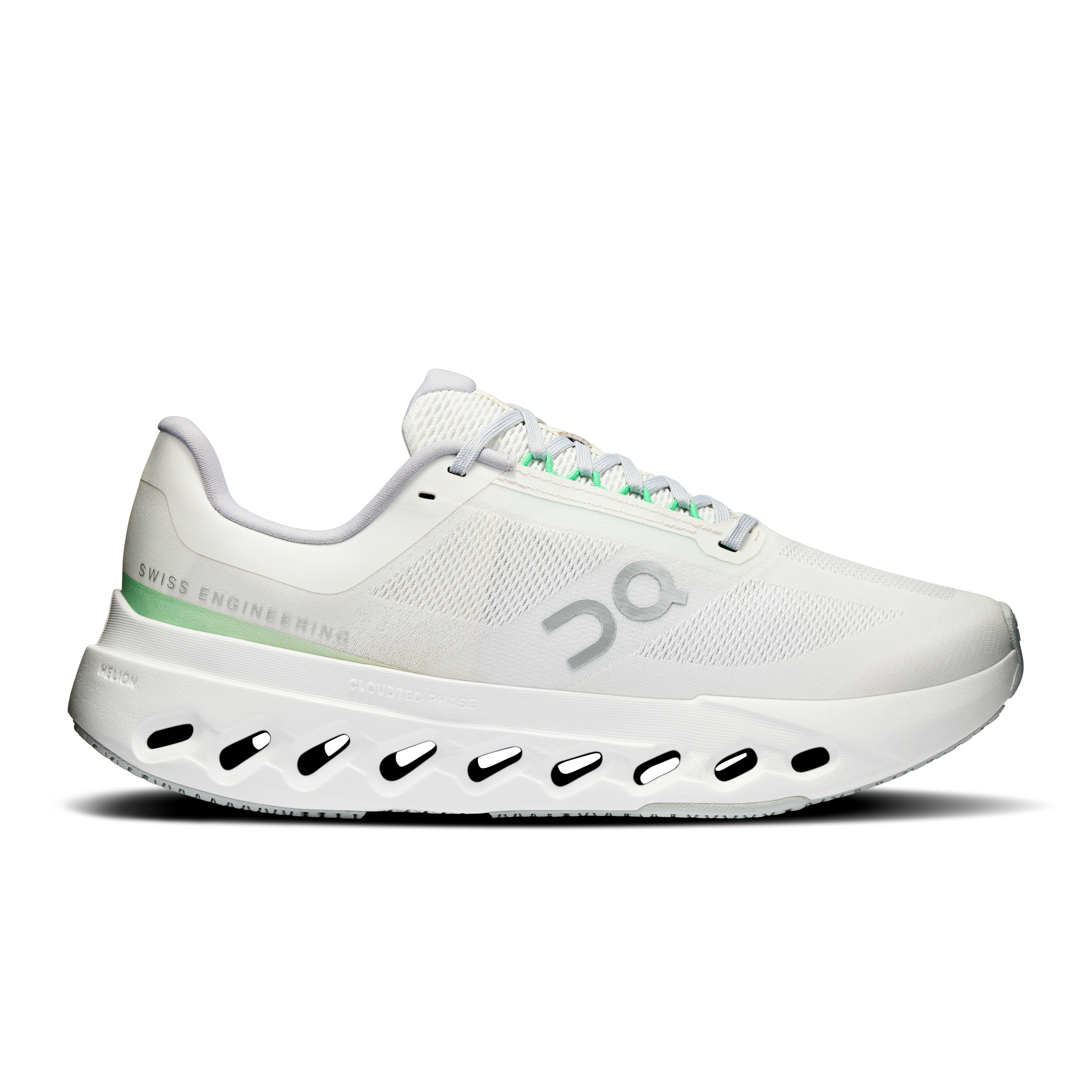 Cloudsurfer Next Wide Road Running Shoe in Ivory/White