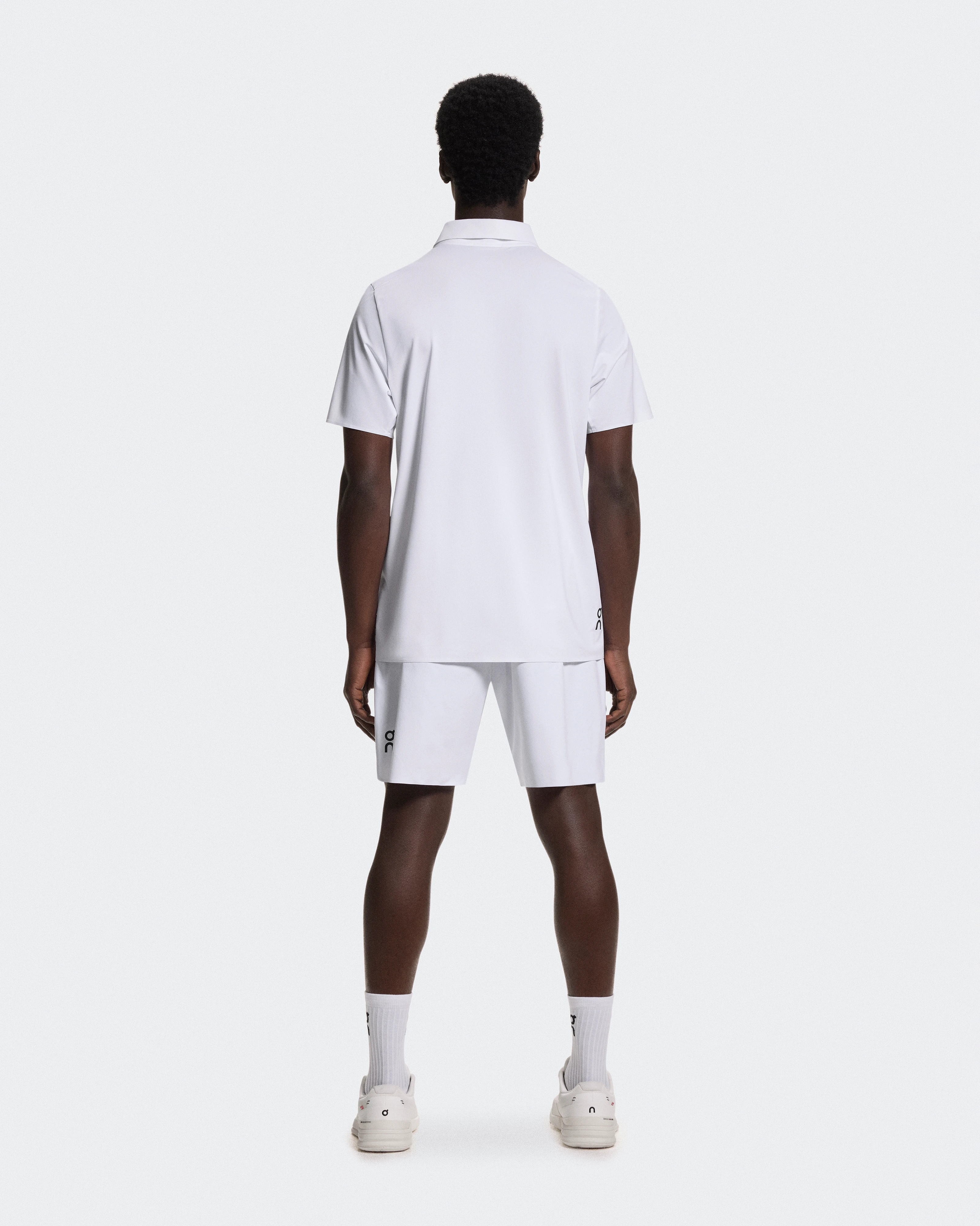 On Court Polo White Men Tops and t-shirts