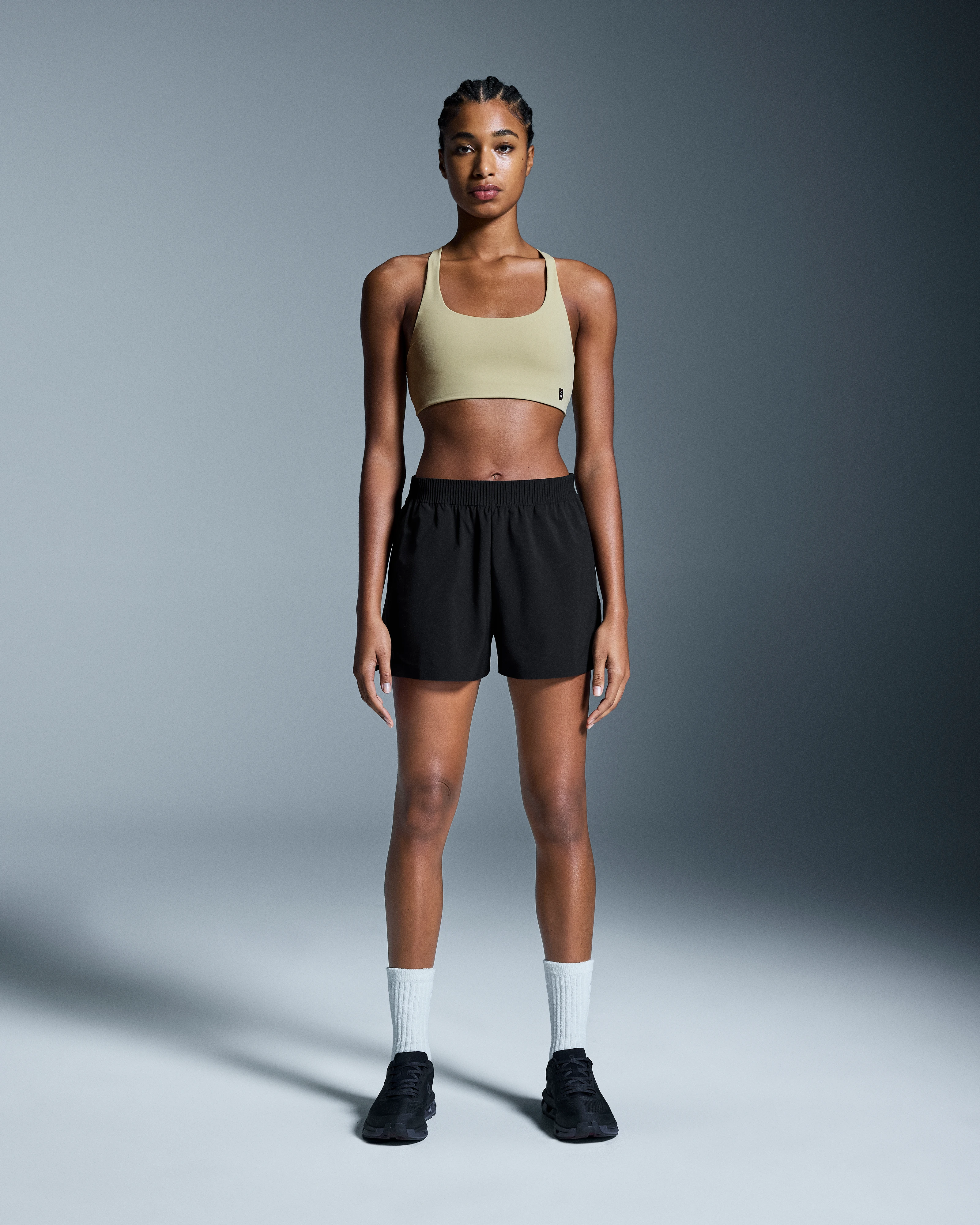 On Focus Shorts Black Women Shorts