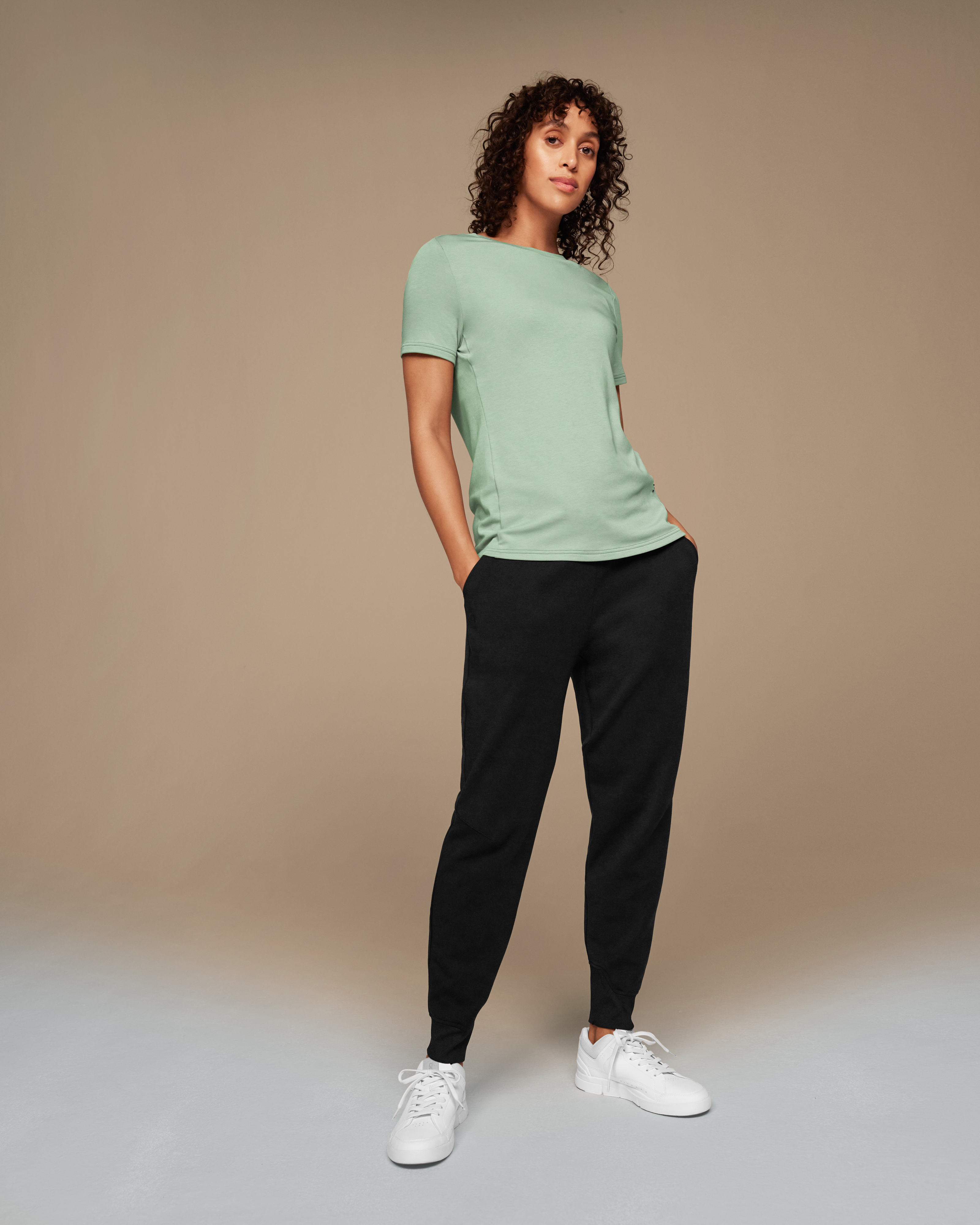 On Focus-T Moss Women Tops and t-shirts