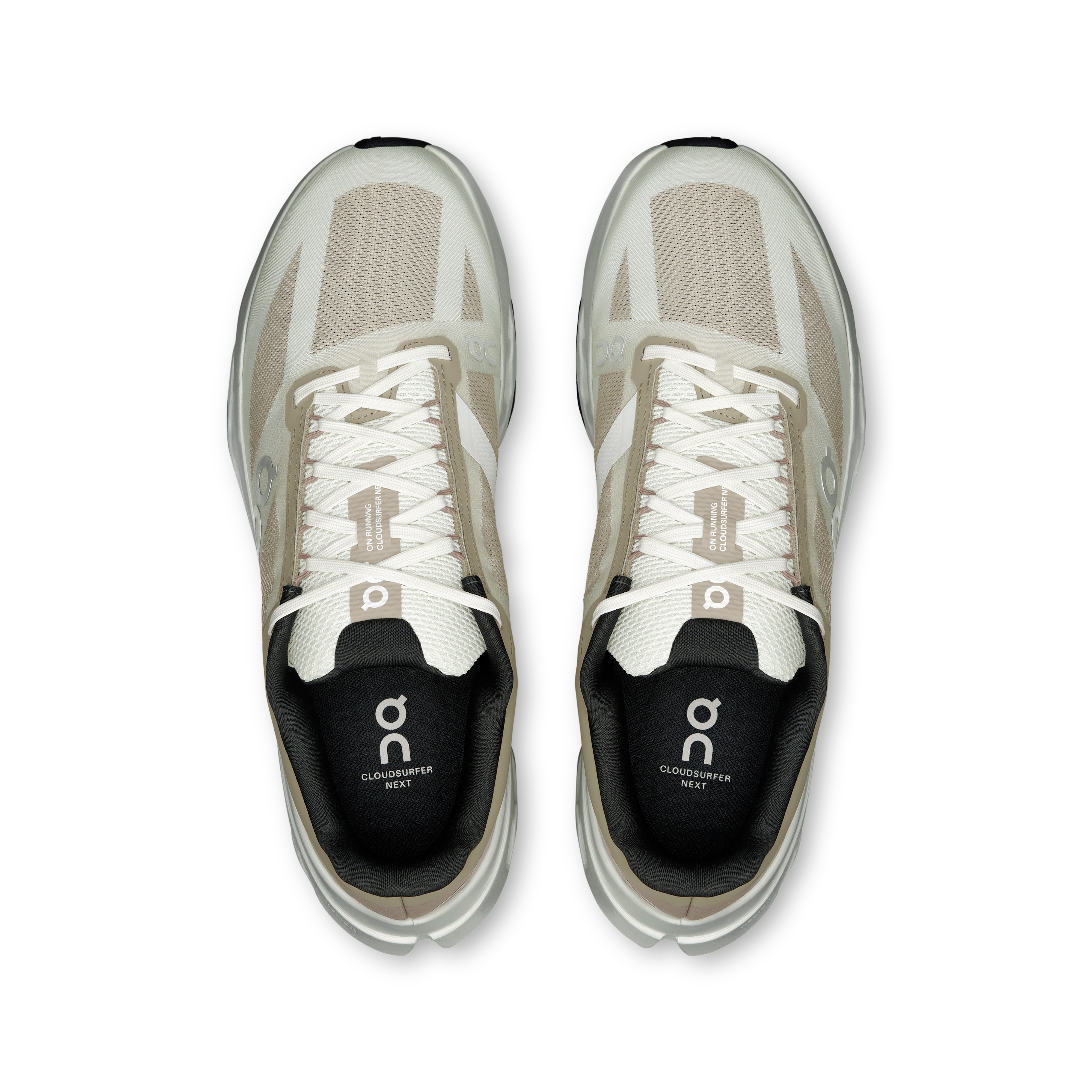 On Cloudsurfer Next Fog & Ivory Men Road running Shoes