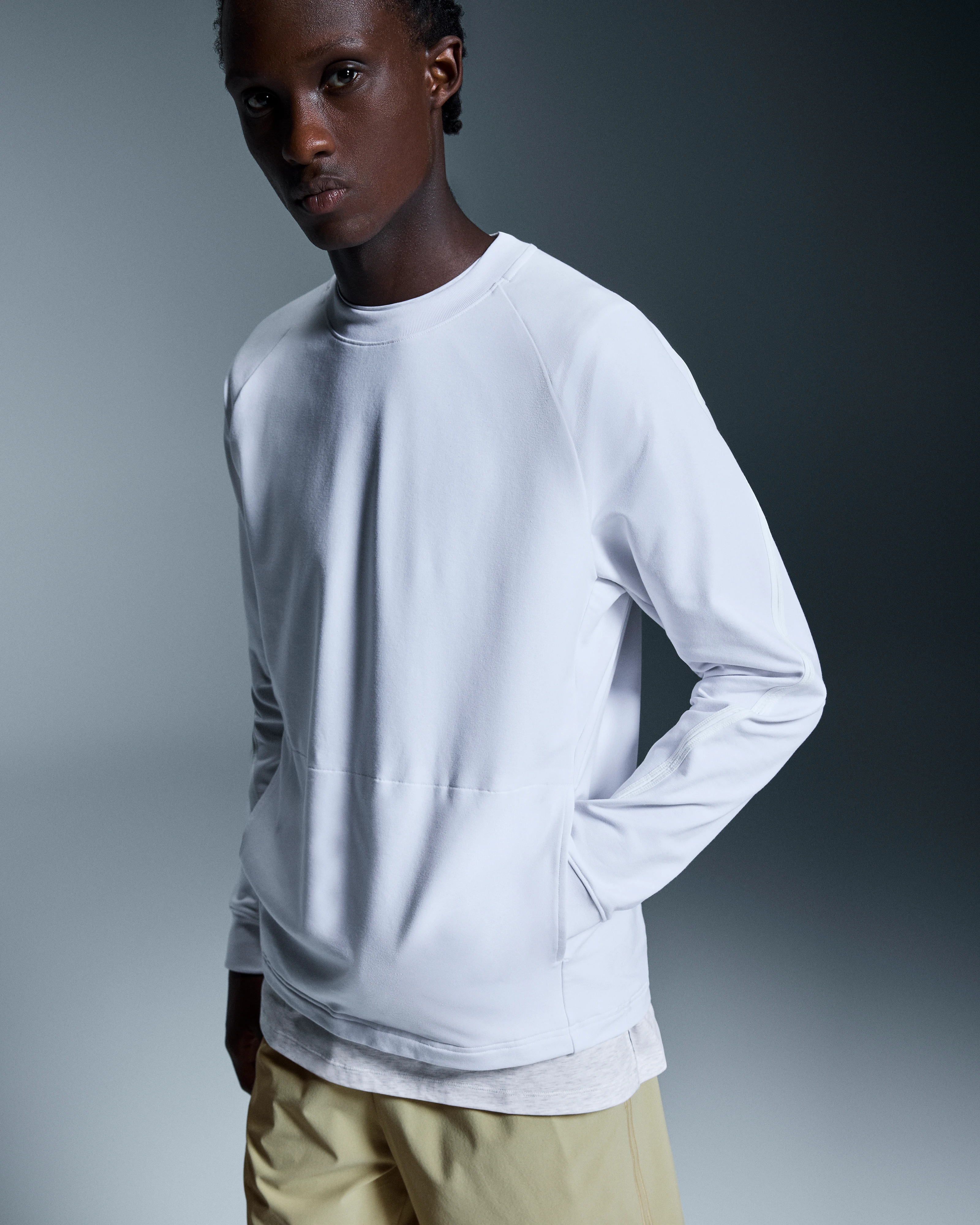 On Studio Crew White Men Hoodies and sweatshirts