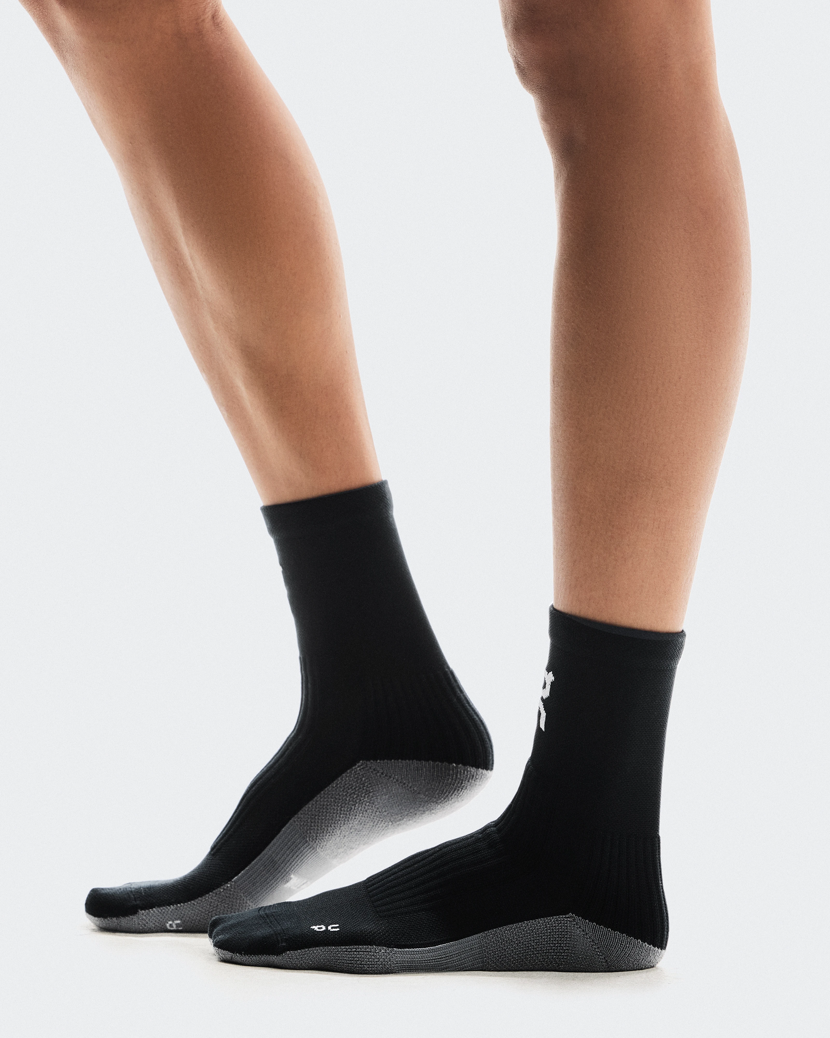 On Trail Sock High 2P Black & Sphinx Unisex Socks