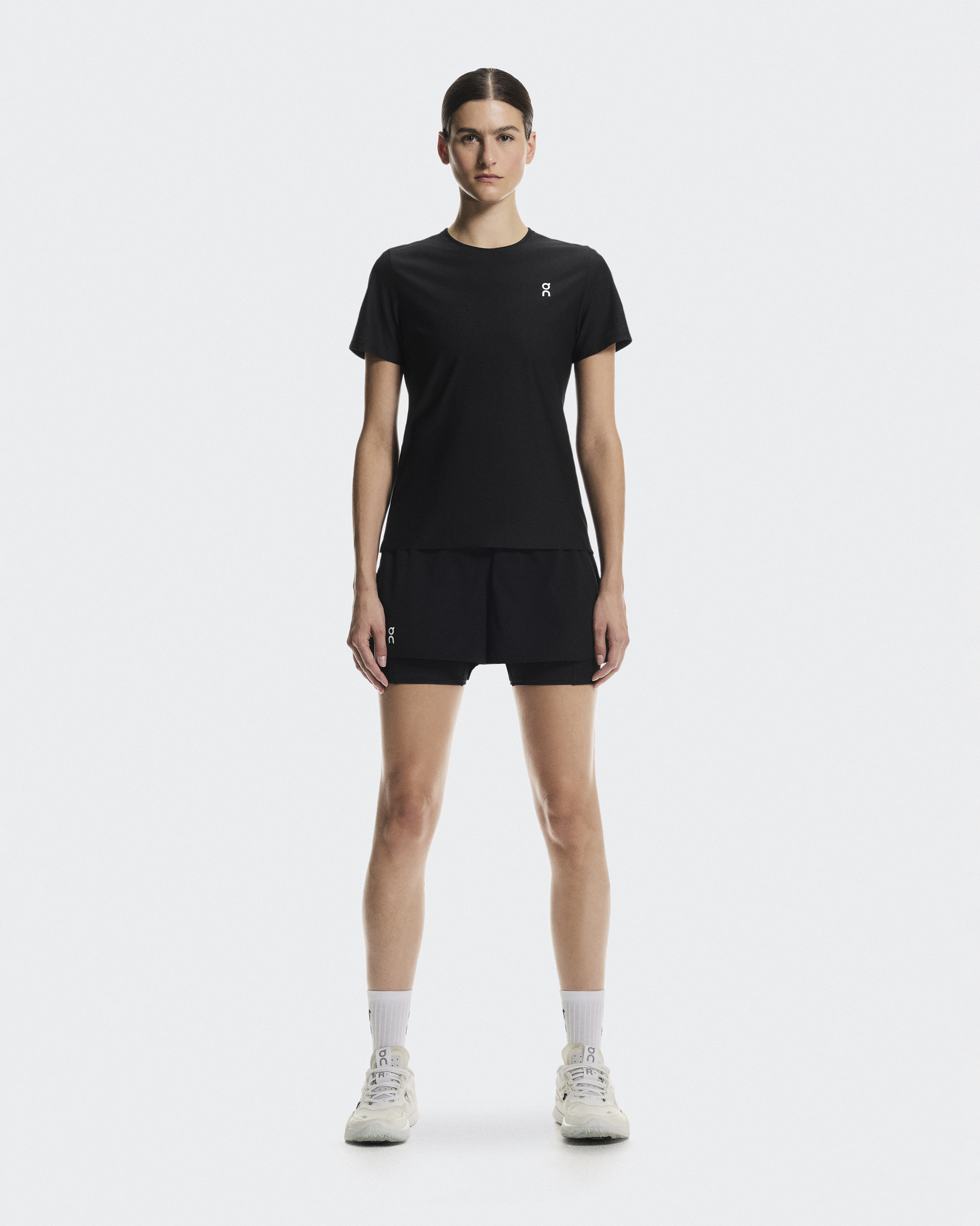 Court-T Short-Sleeve Shirt in Black