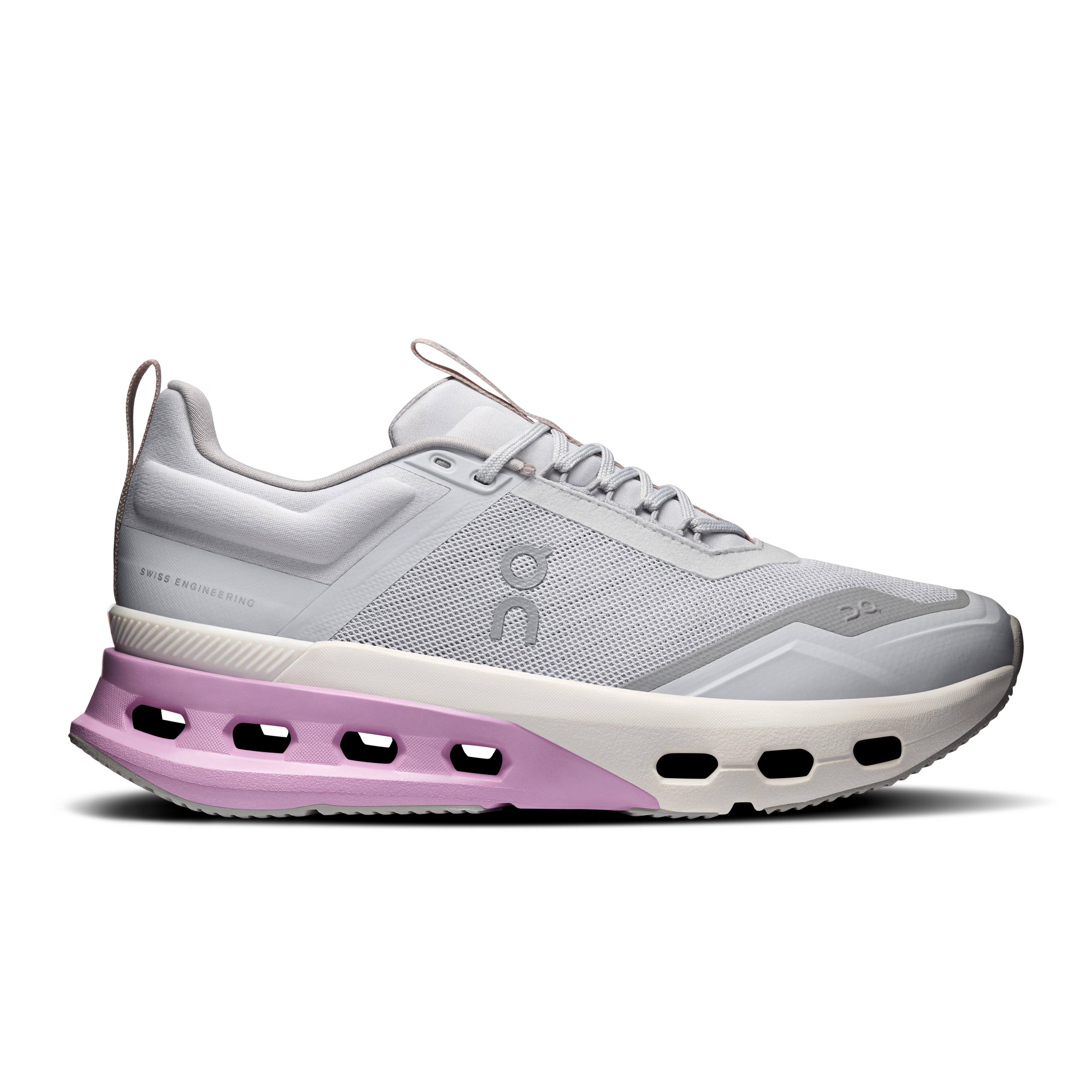 On Cloudnova X Glacier & Sakura Women – Gym training, flexibility, X-shaped Speedboard® Shoes