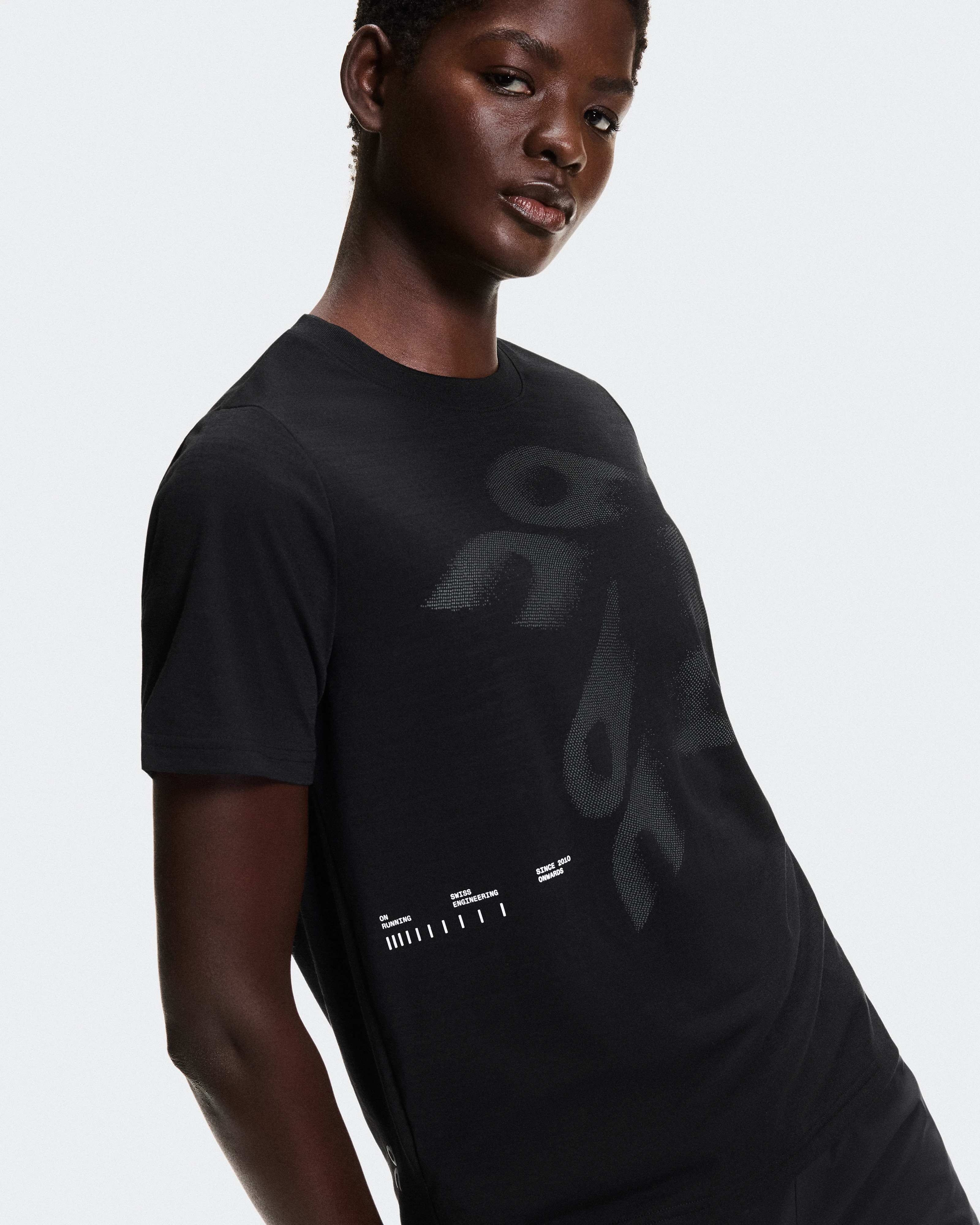 On On Run-T Black Women Tops and t-shirts