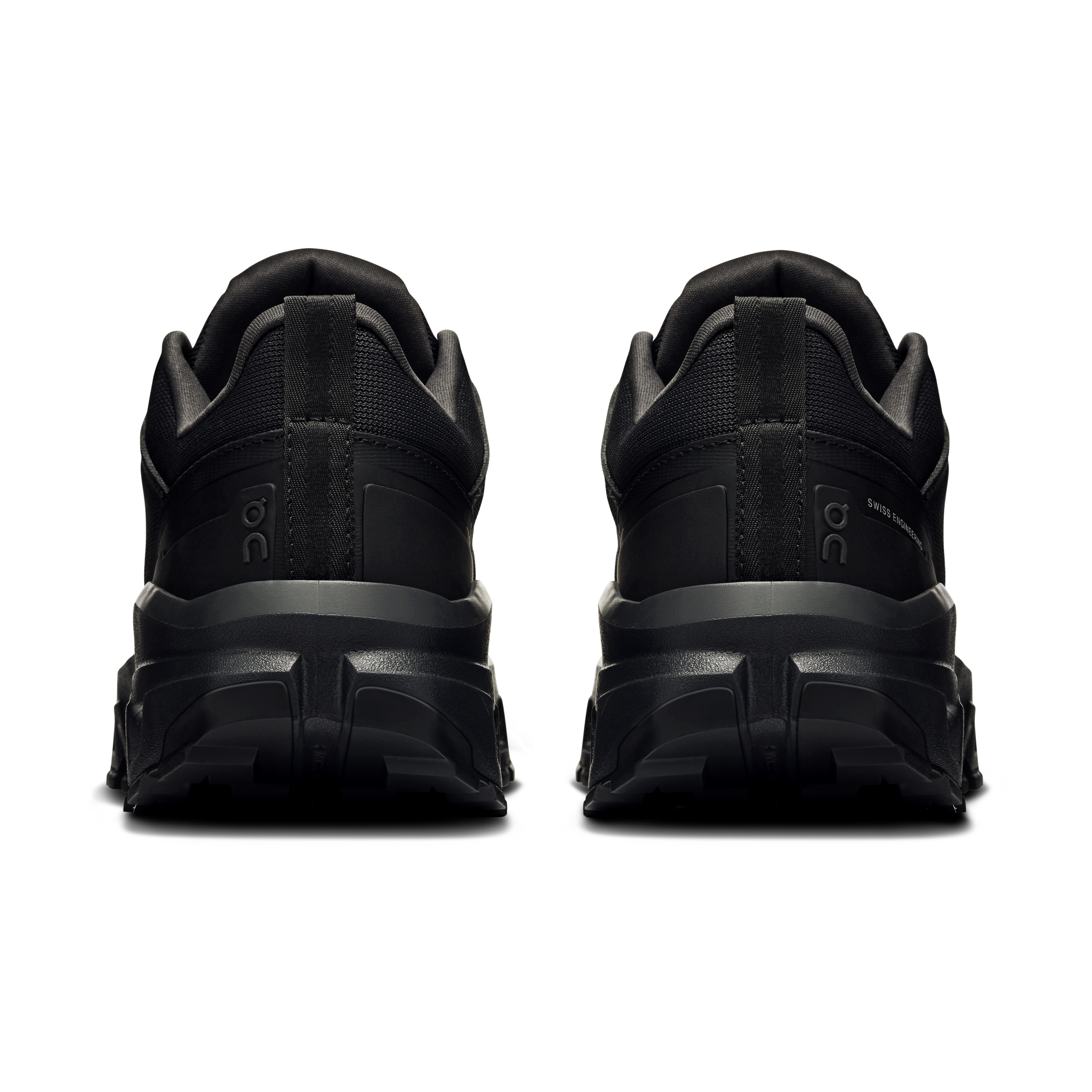 On Cloudrock Low Waterproof Black & Black Women Hiking Shoes