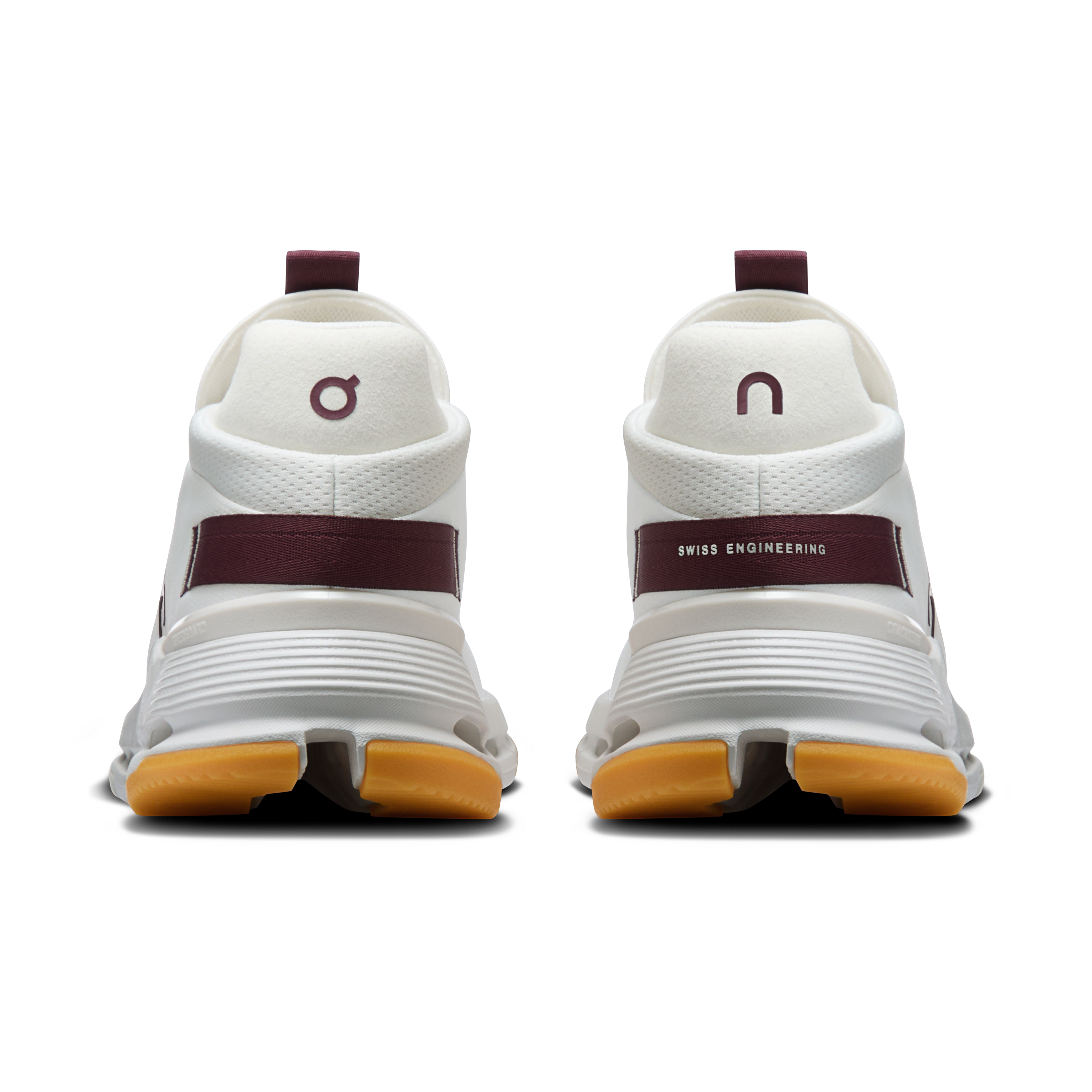 On Cloudnova 2 Ivory & Maroon Women Active life Shoes