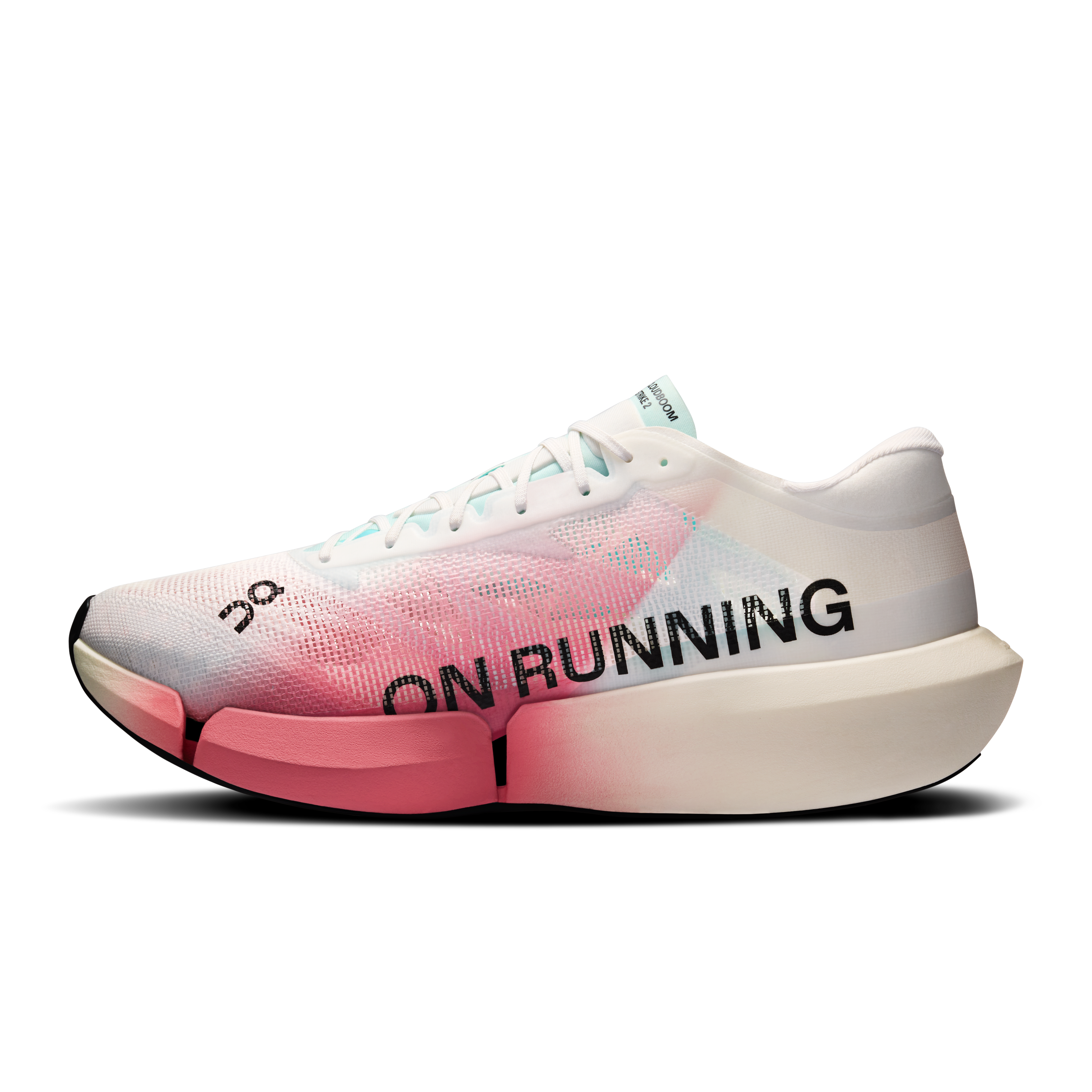 On Cloudboom Strike 2 White & Camellia Unisex Road running Shoes