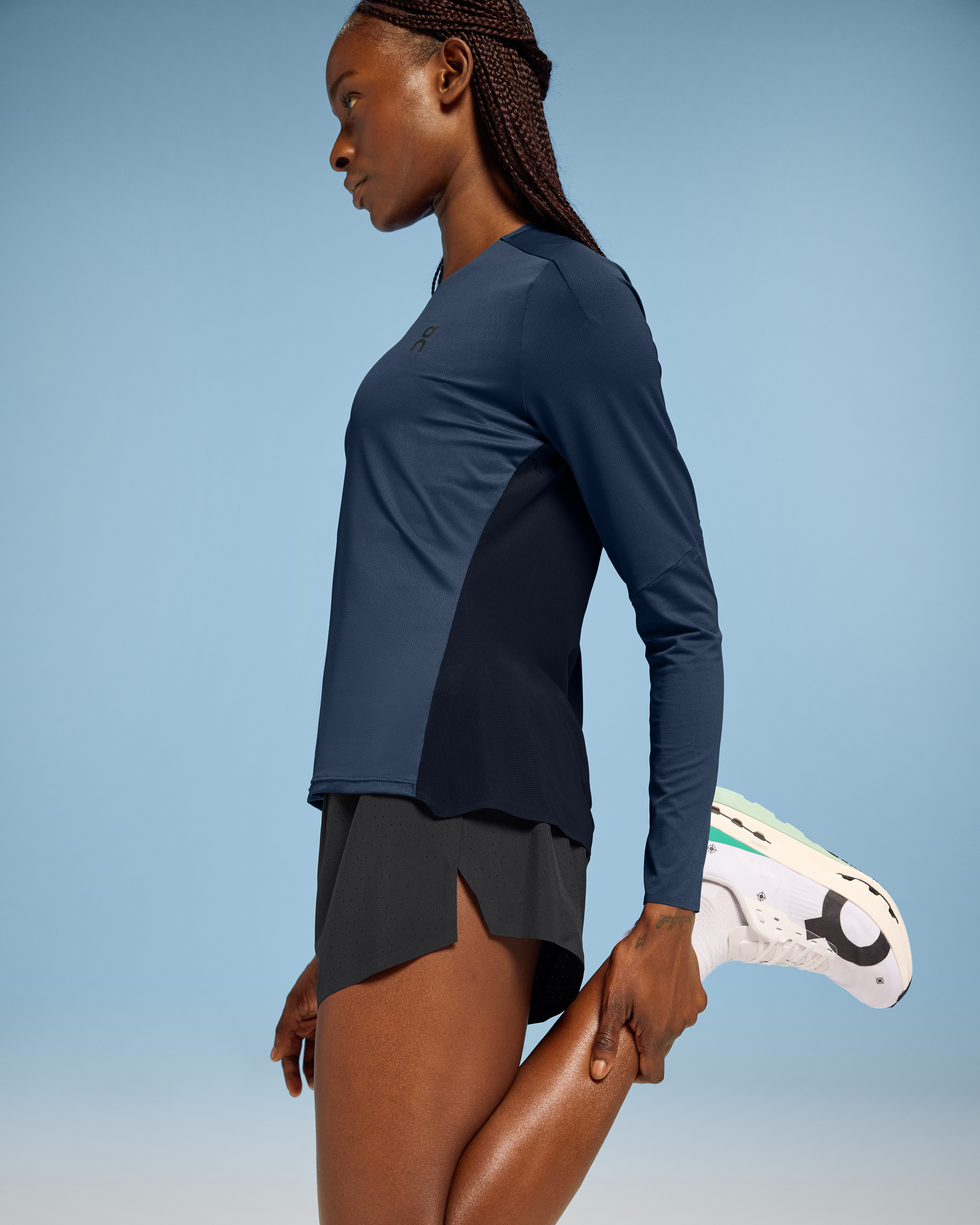 On Race Shorts Black Women Shorts