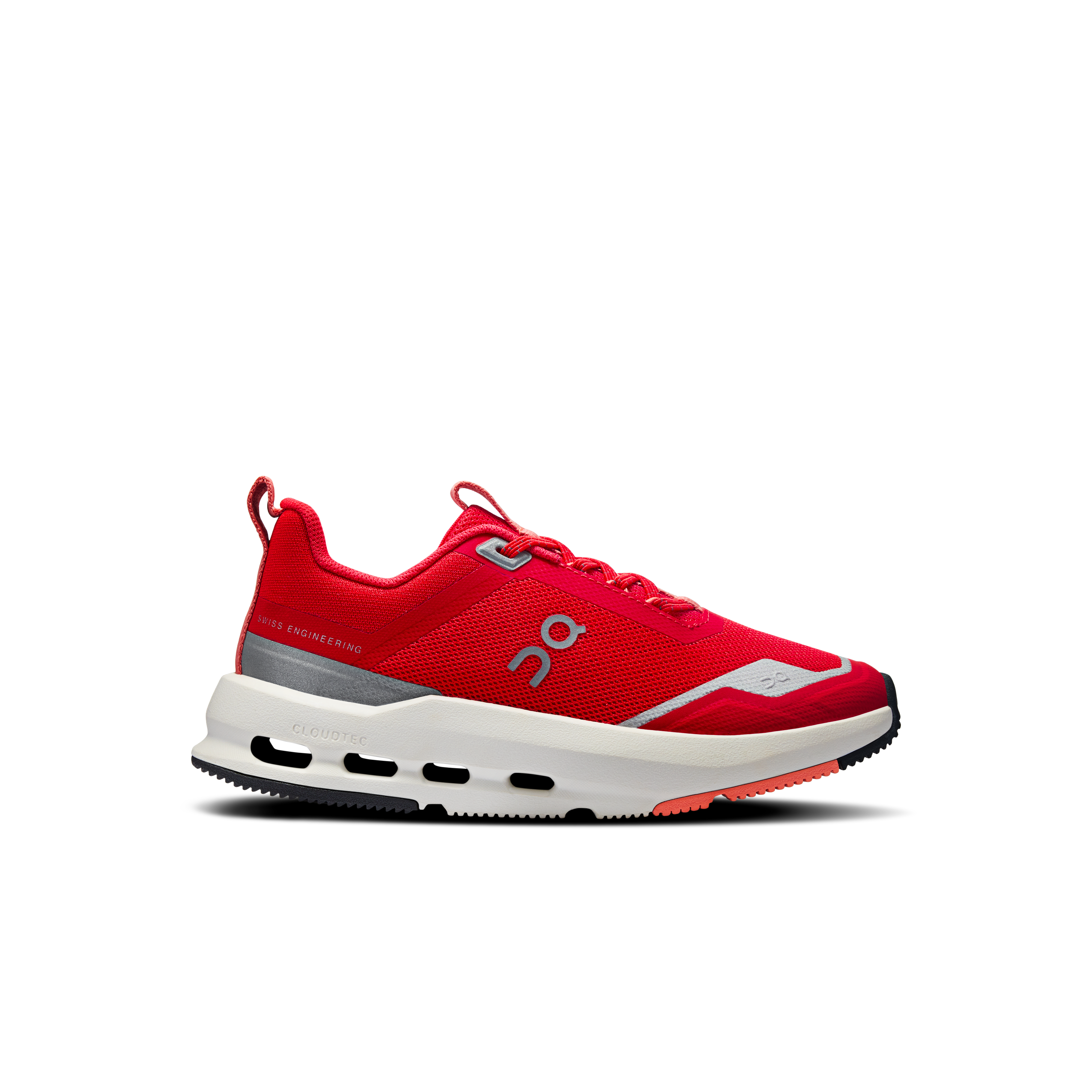 Cloudnova Kids Lifestyle Shoe in Red/Terra