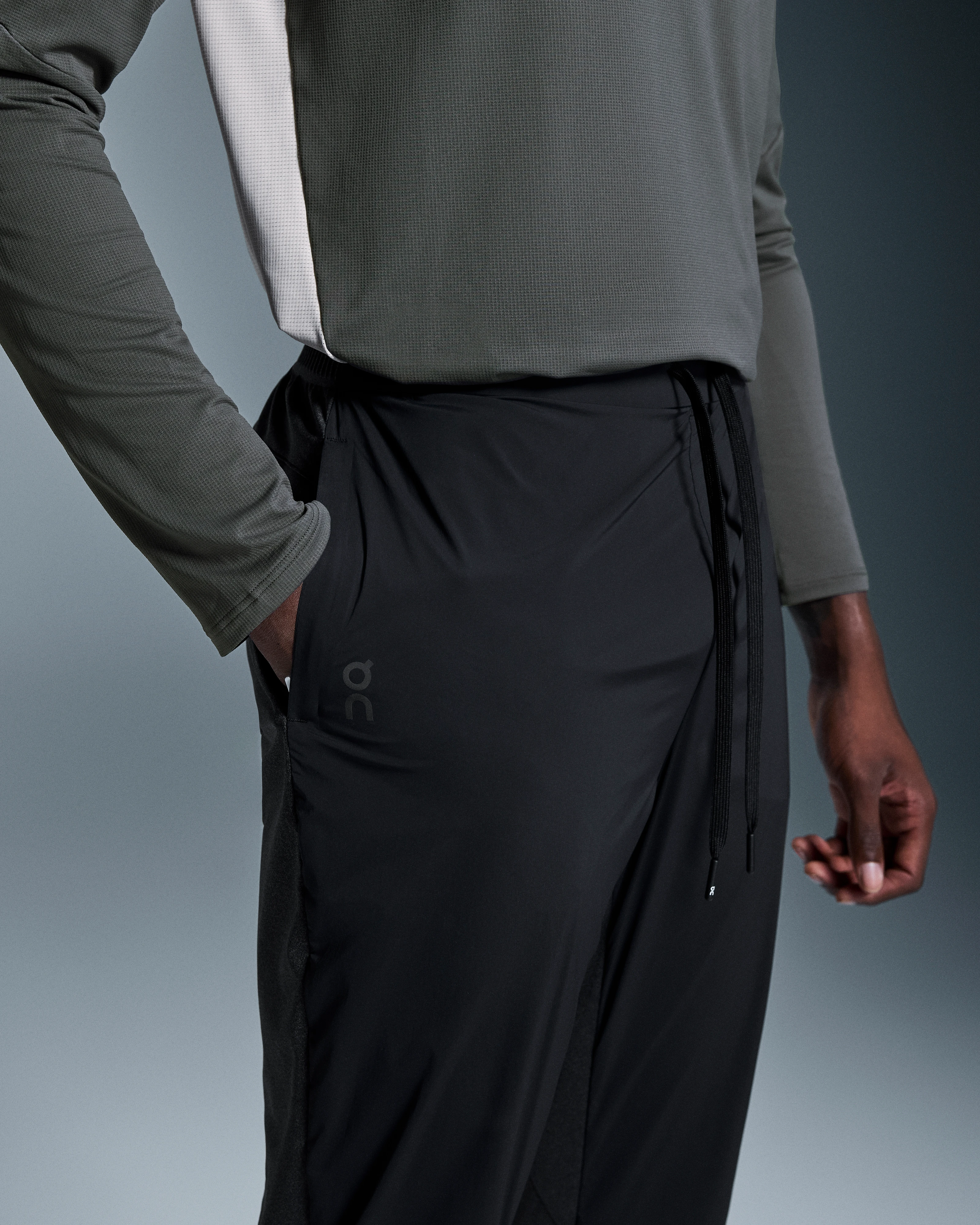 On Weather Pants Black Men Pants