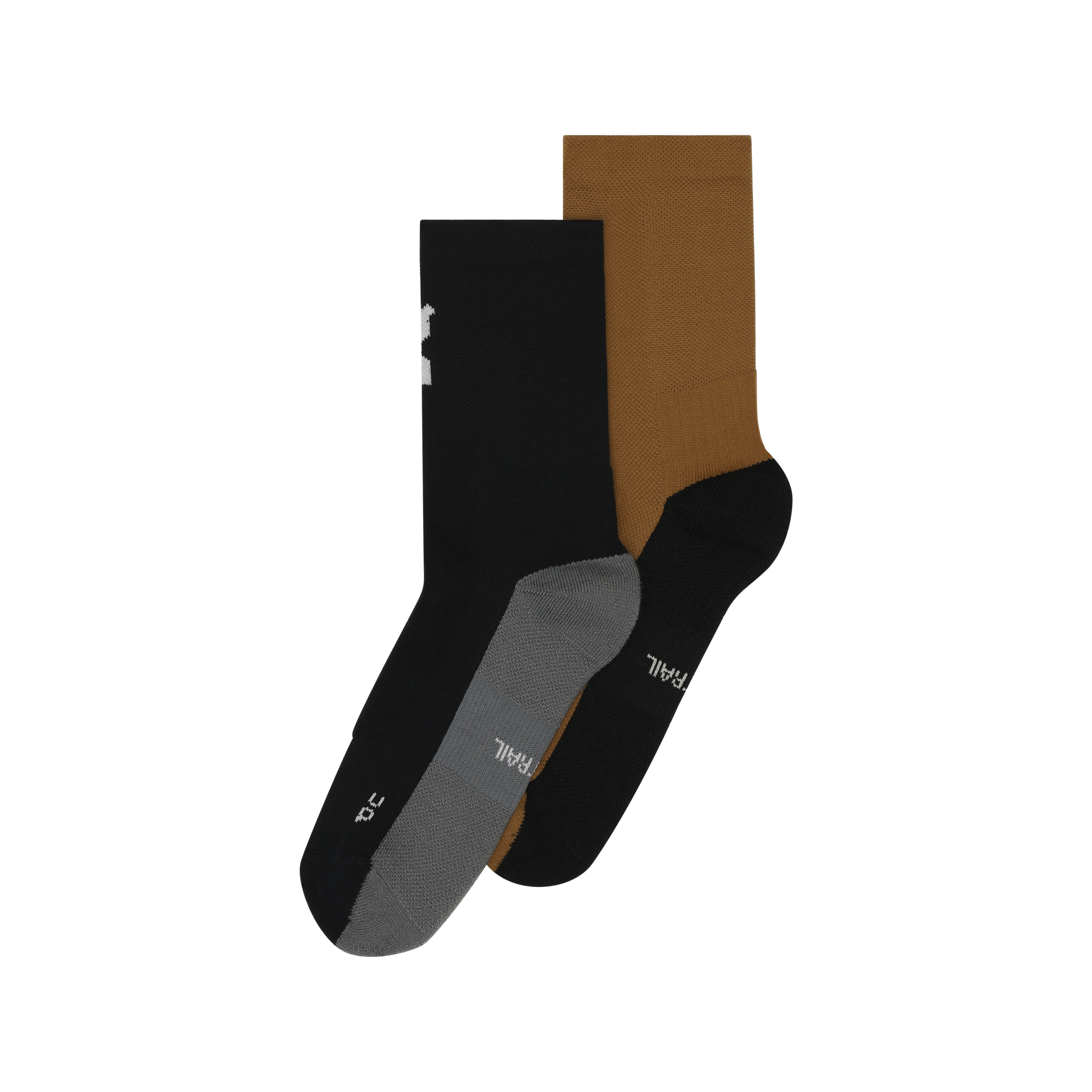 Trail Sock High 2P in Black/Sphinx