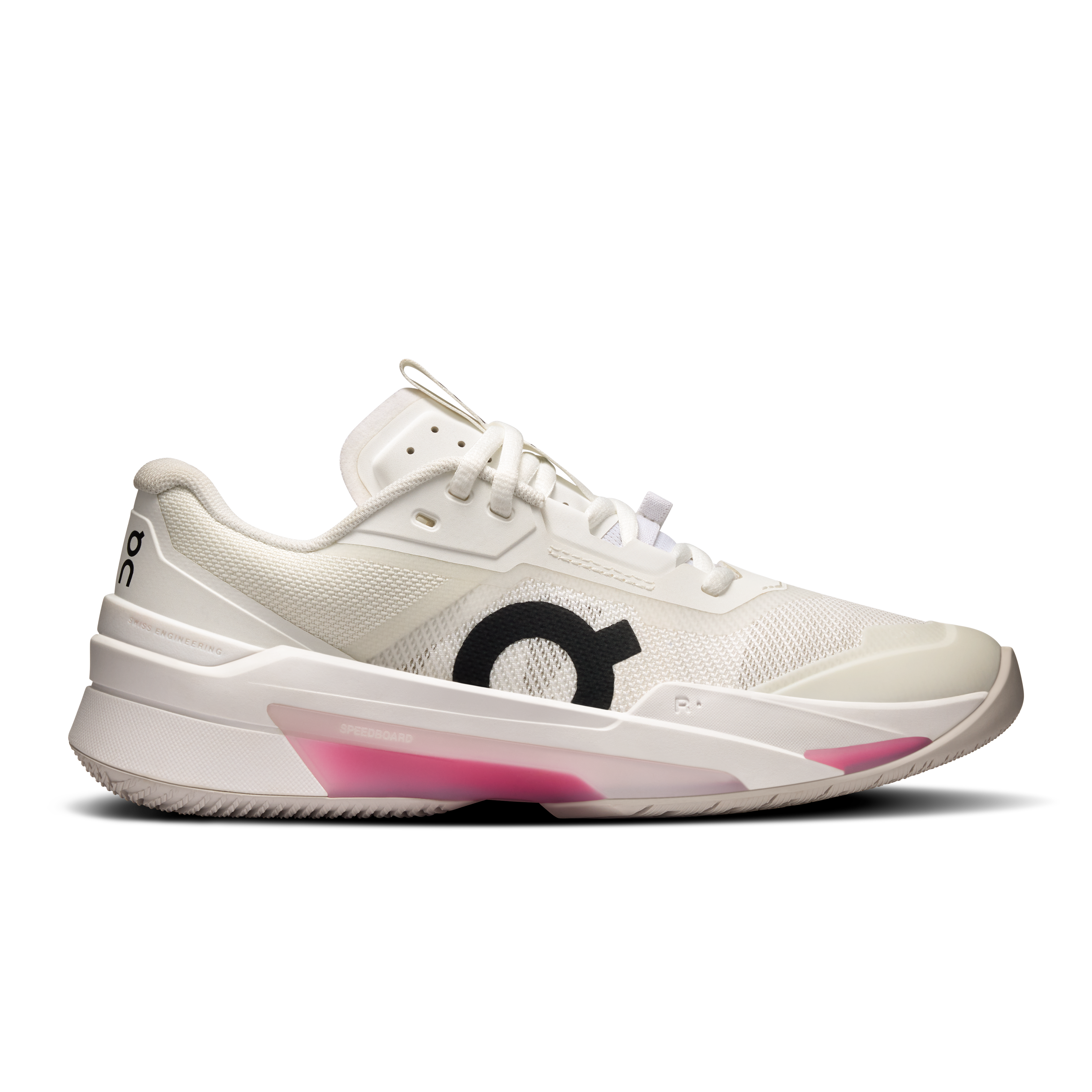 THE ROGER Pro Fire Tennis Shoe in White/Pink