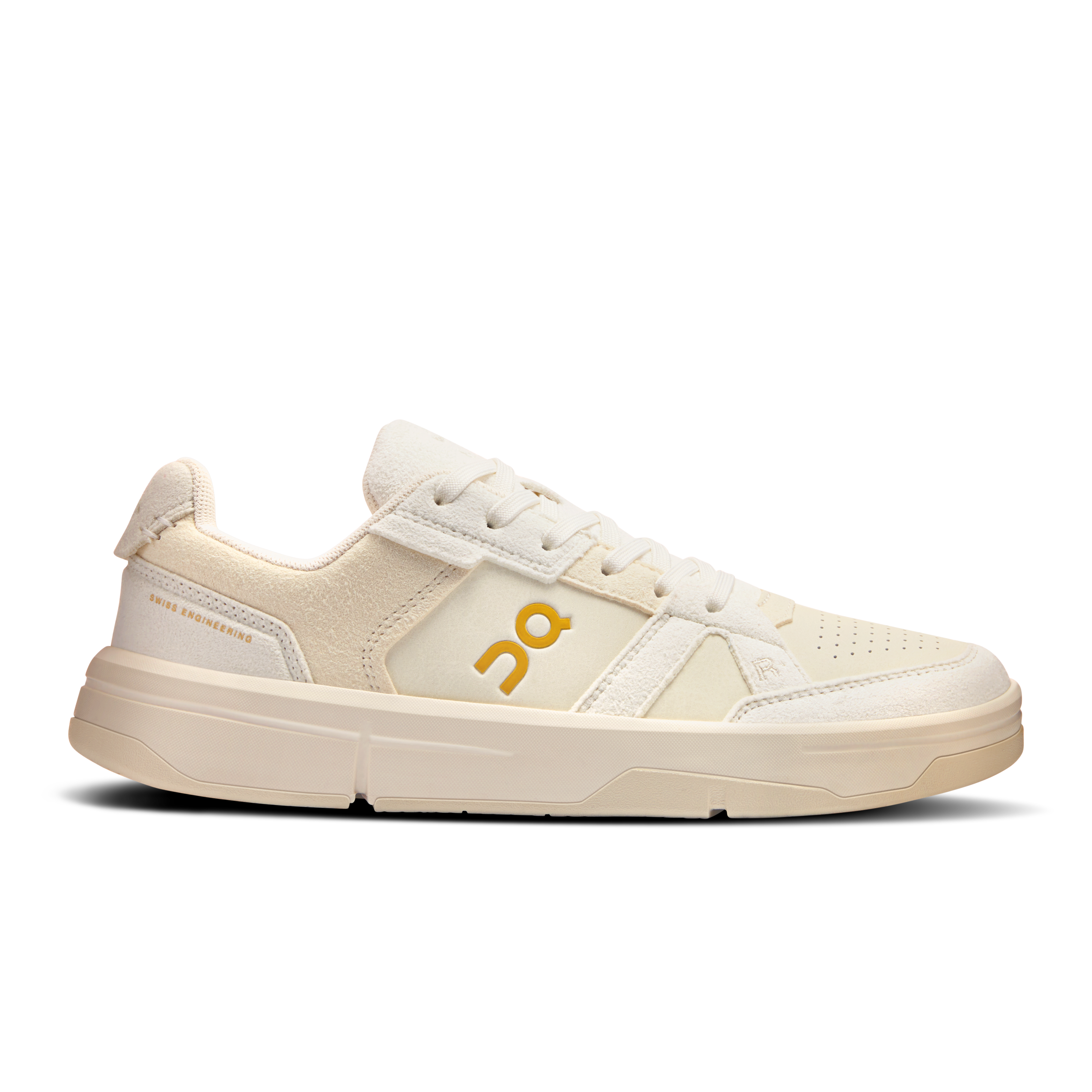 THE ROGER Clubhouse Ace Tennis Shoe in Ivory/Dew