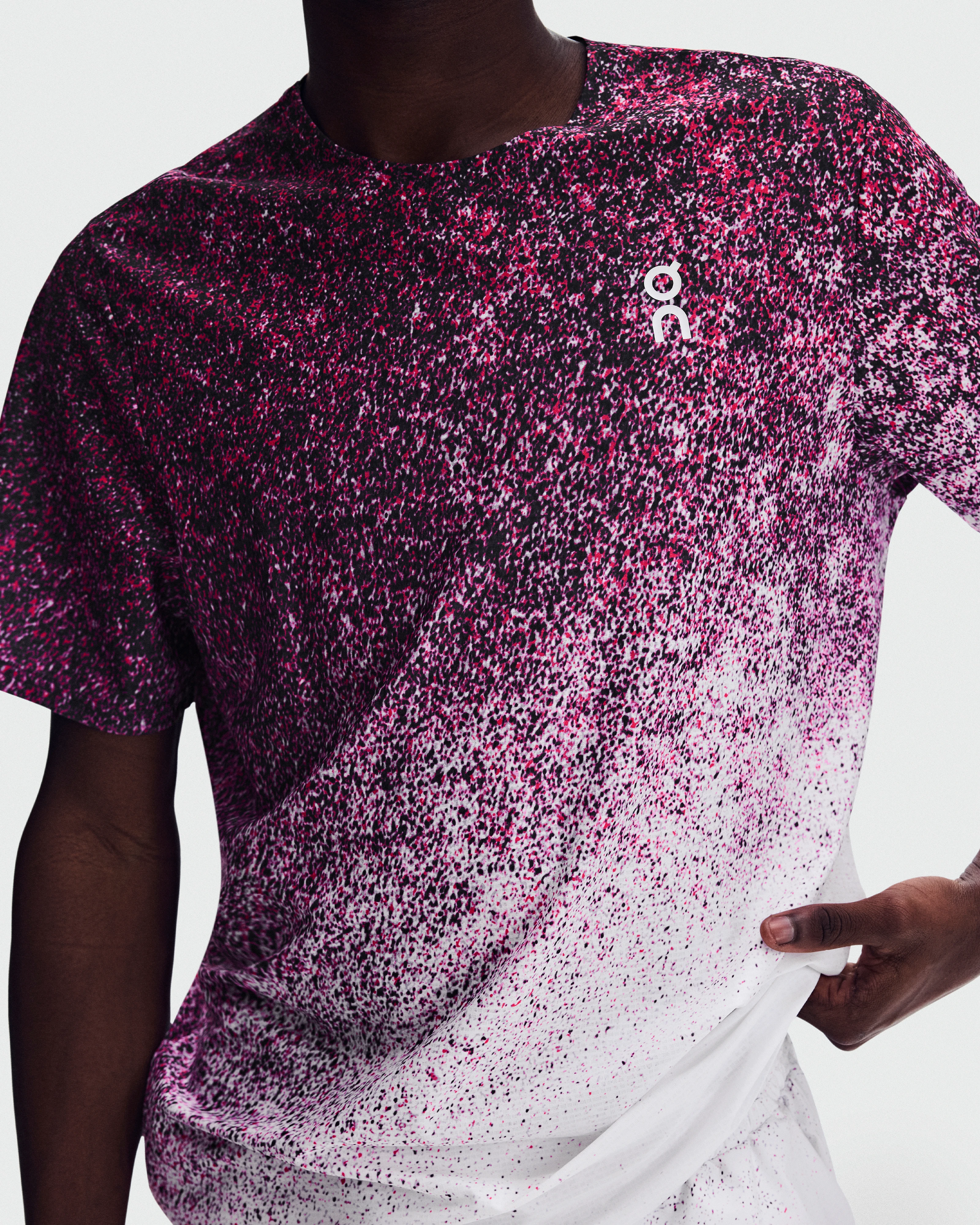 On Court-T Fade Nebula & White Men Tops and t-shirts