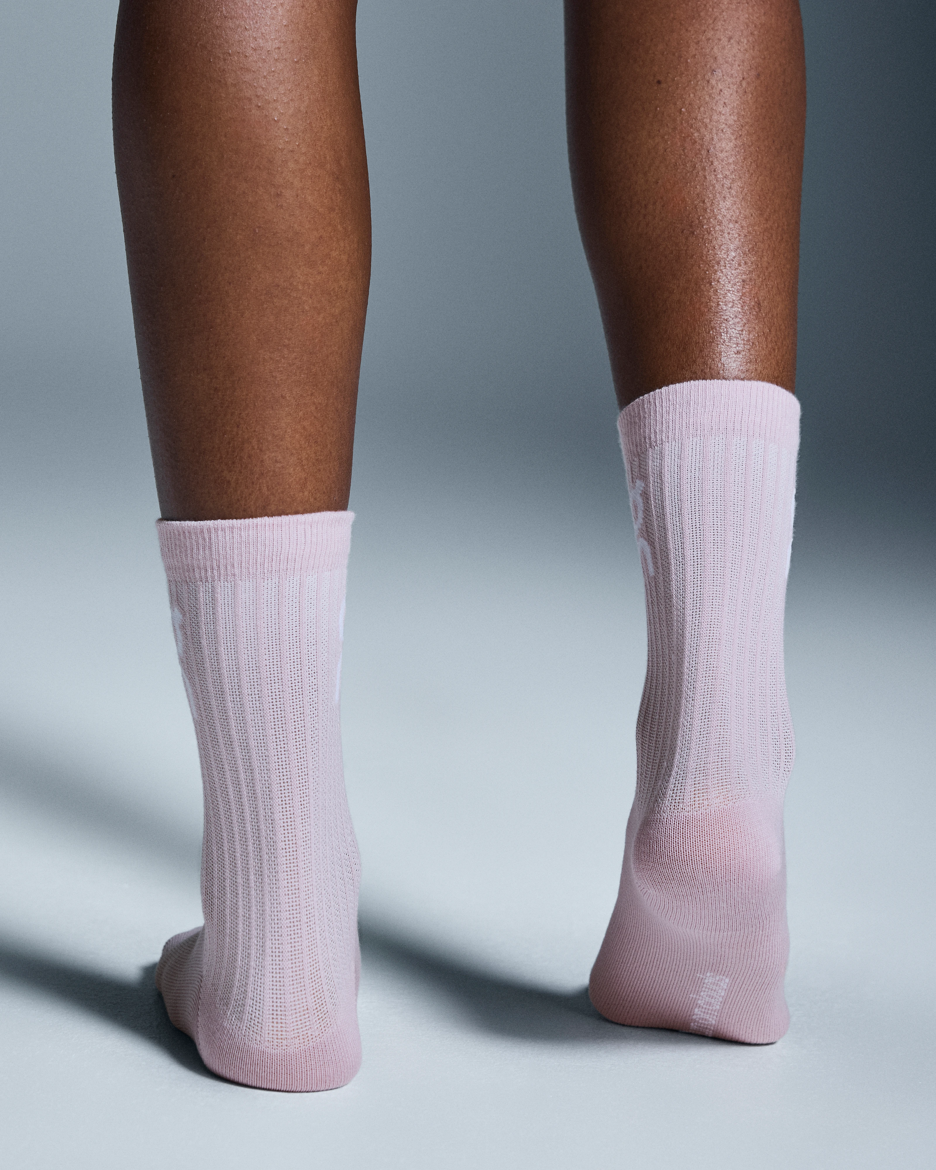 On Logo Sock High 3P Mauve & Raspberry Unisex Socks