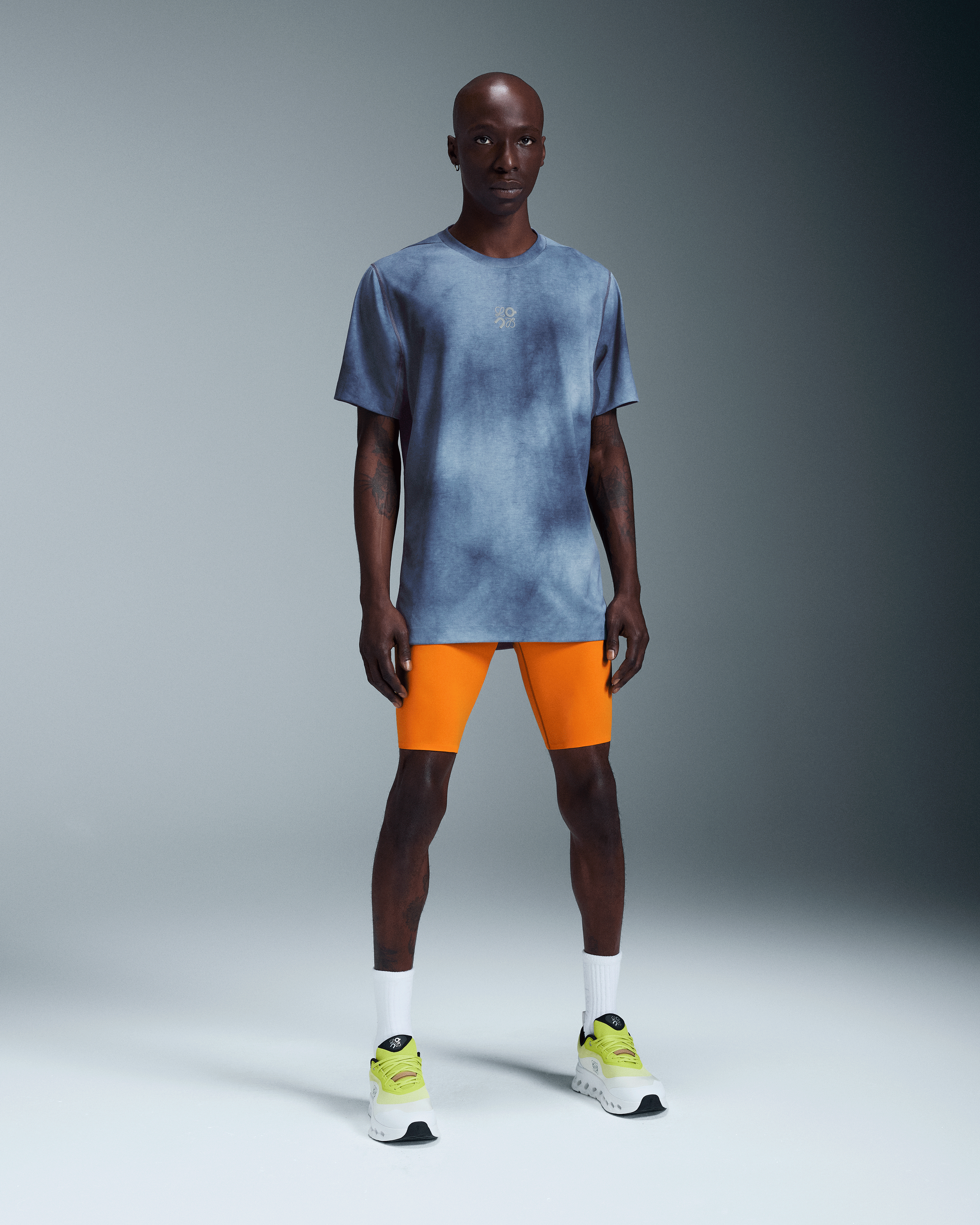 On Active Shorts LOEWE Orange Men Shorts