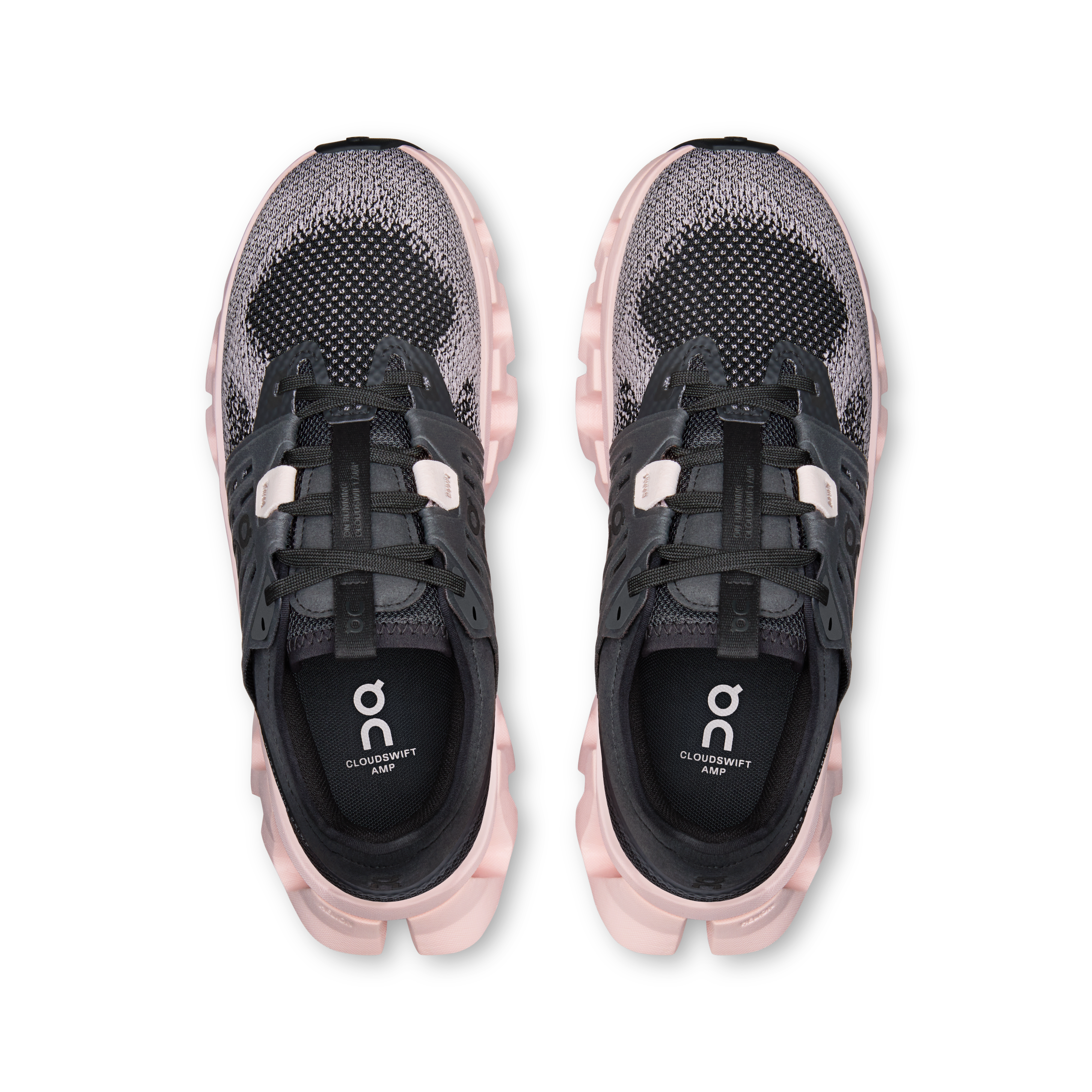 On Cloudswift Amp Black & Salt Women Active life Shoes