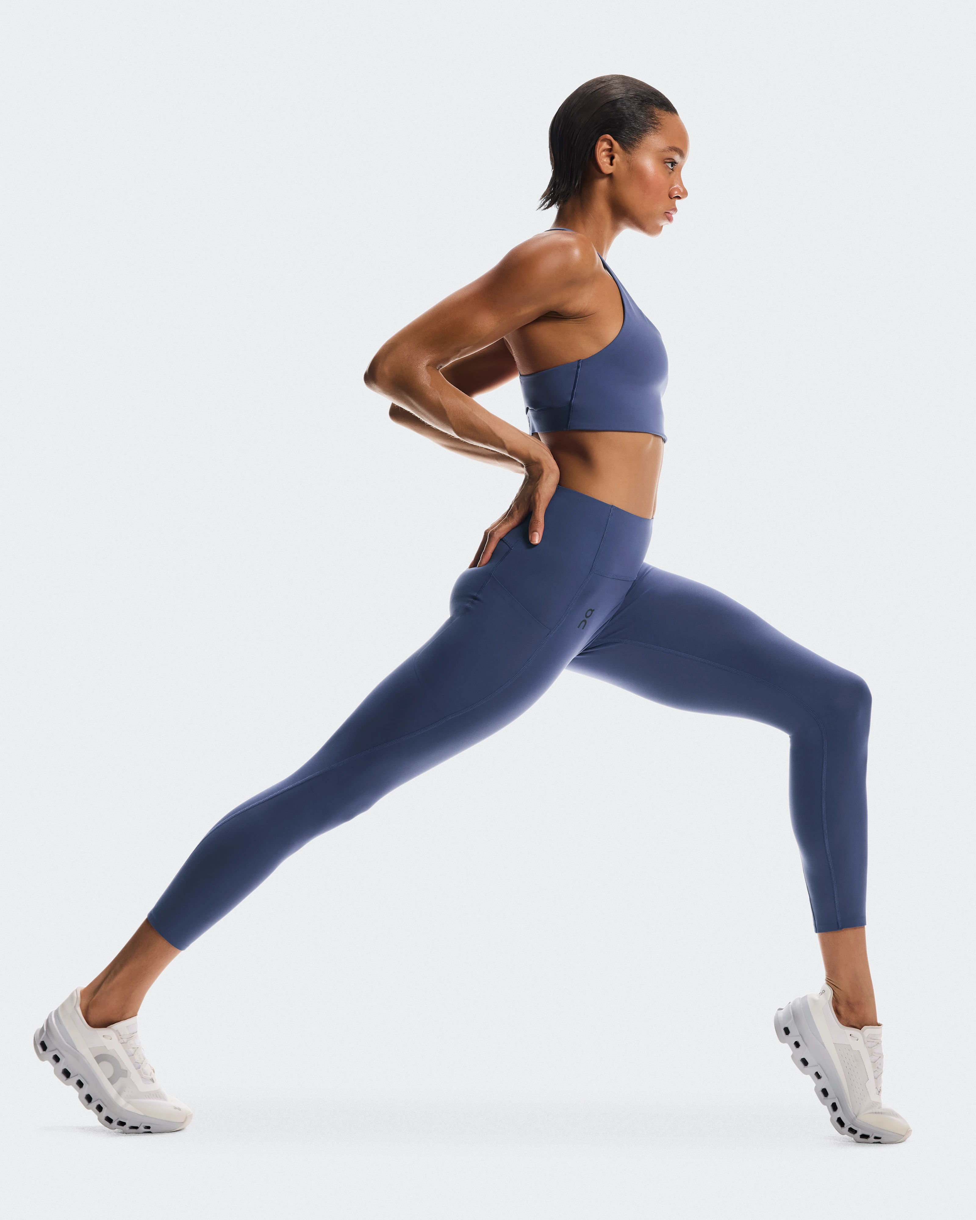 On Studio Tights 7/8 Acai Women Tights