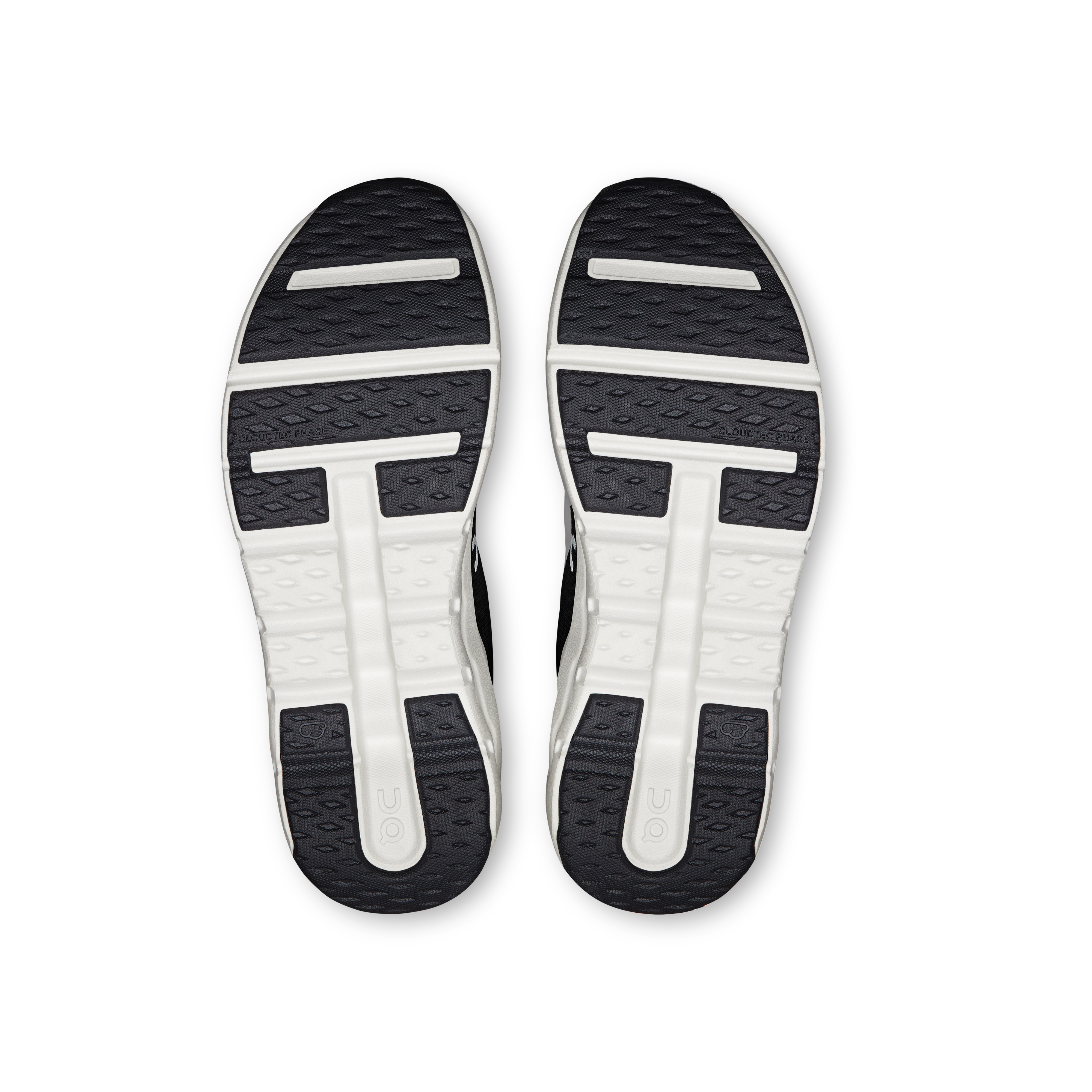 On Cloudleap Black & White Youth Active life Shoes