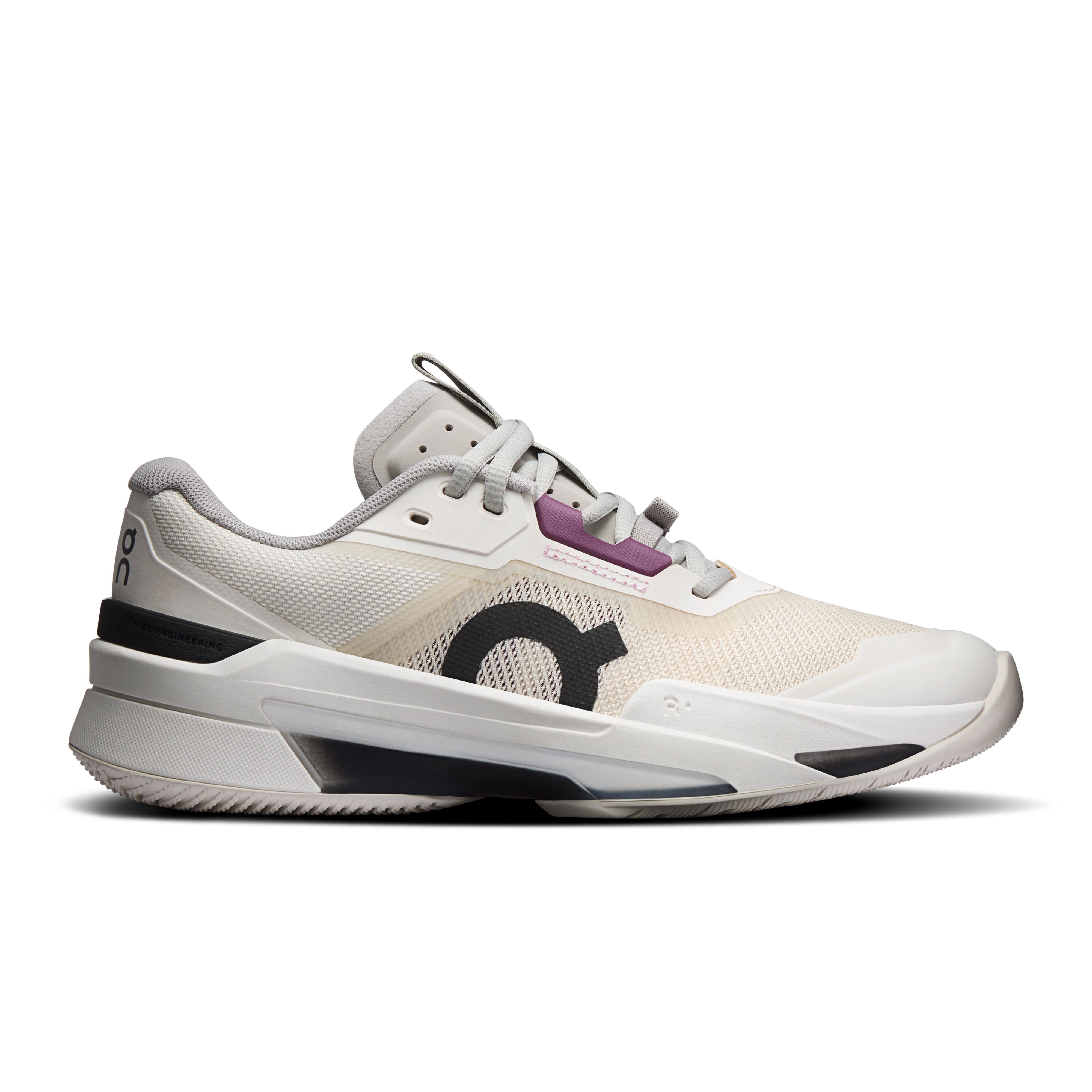 On THE ROGER Pro Fire Grain & Ivory Women – Performance tennis, hard courts, competition Shoes