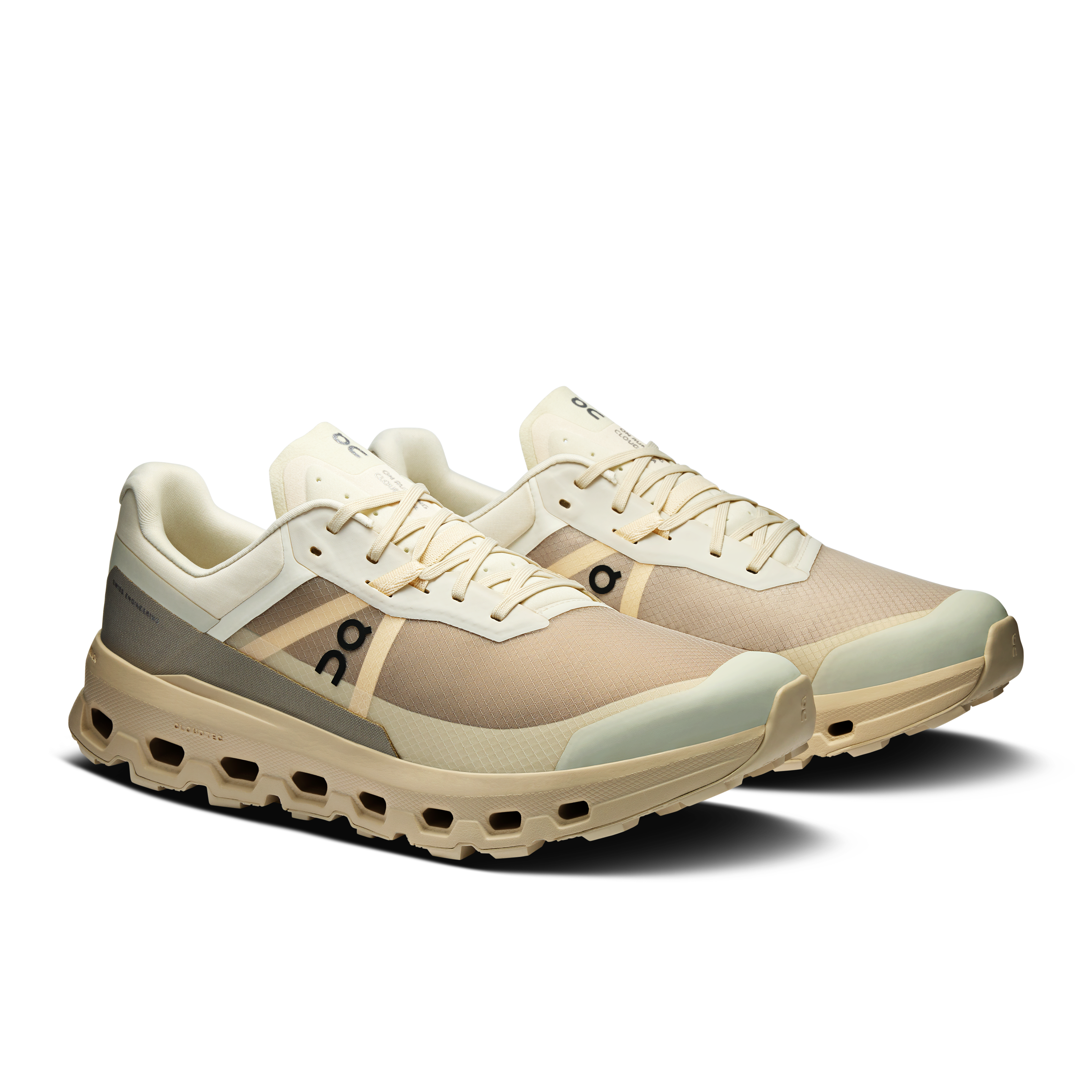On Cloudvista 2 Cream & Desert Men Trail running Shoes