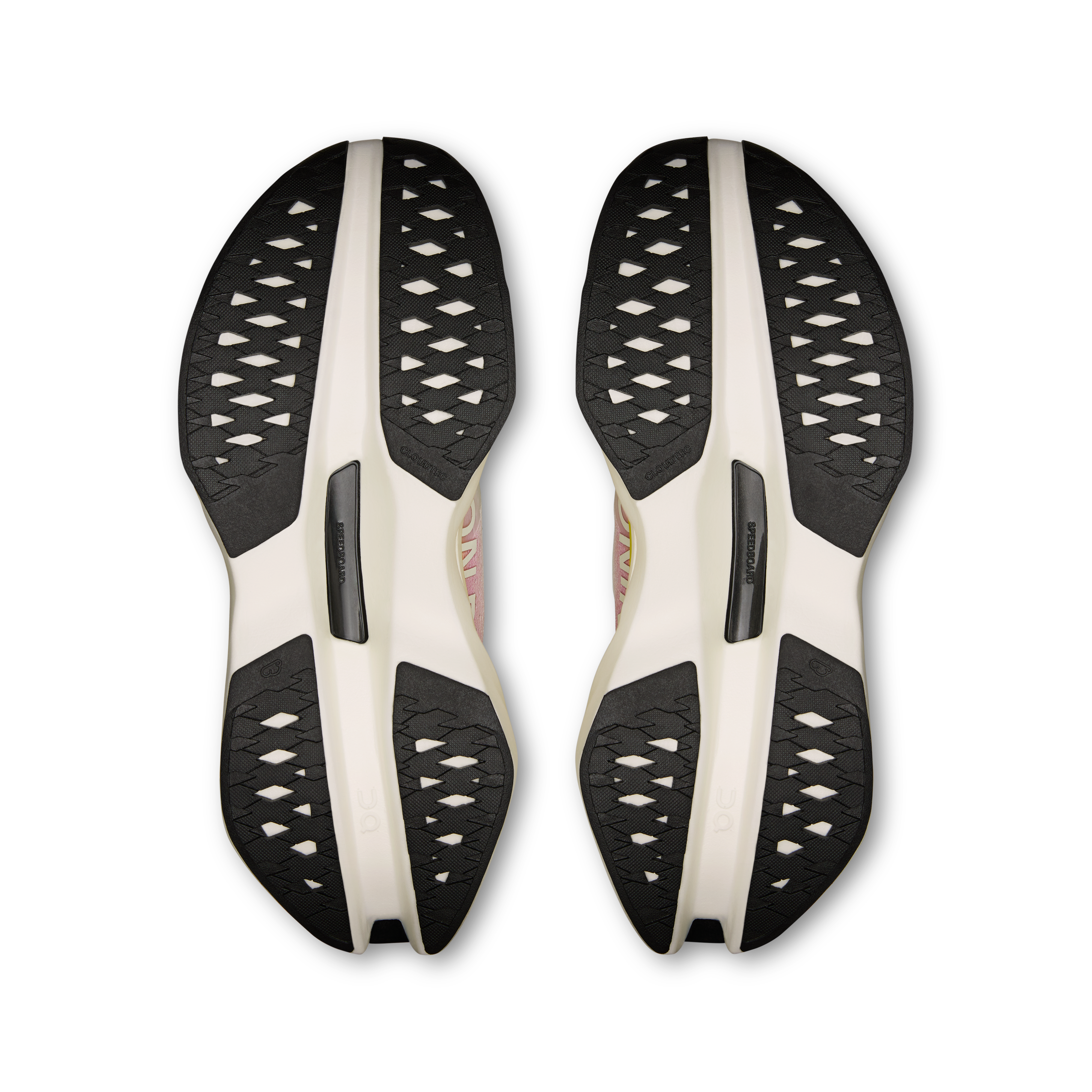 On Cloudboom Max Lime & Raspberry Women Road running Shoes