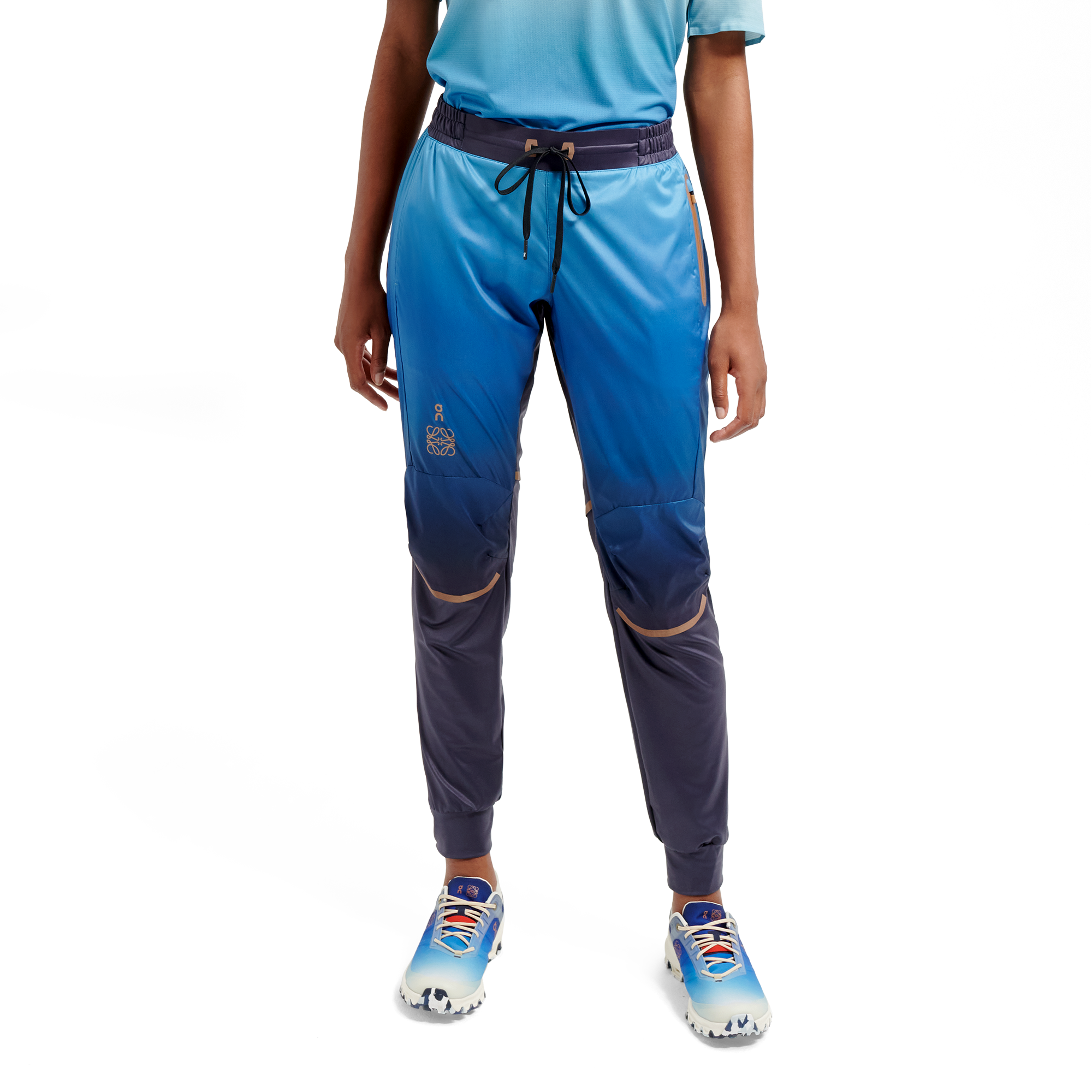 On Running Pants LOEWE Gradient Blue Women Pants