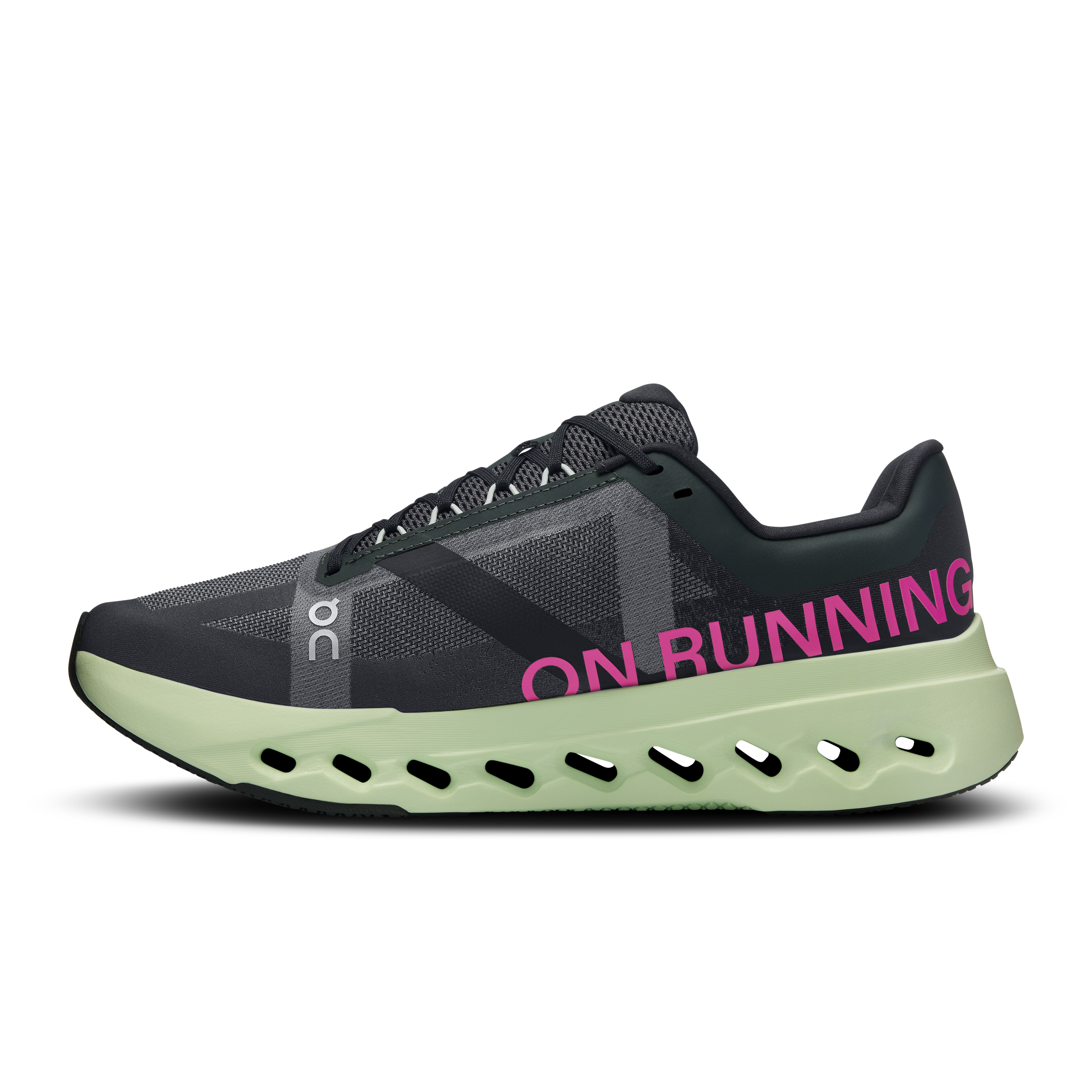 On Cloudsurfer Next Black & Lima Men Road running Shoes