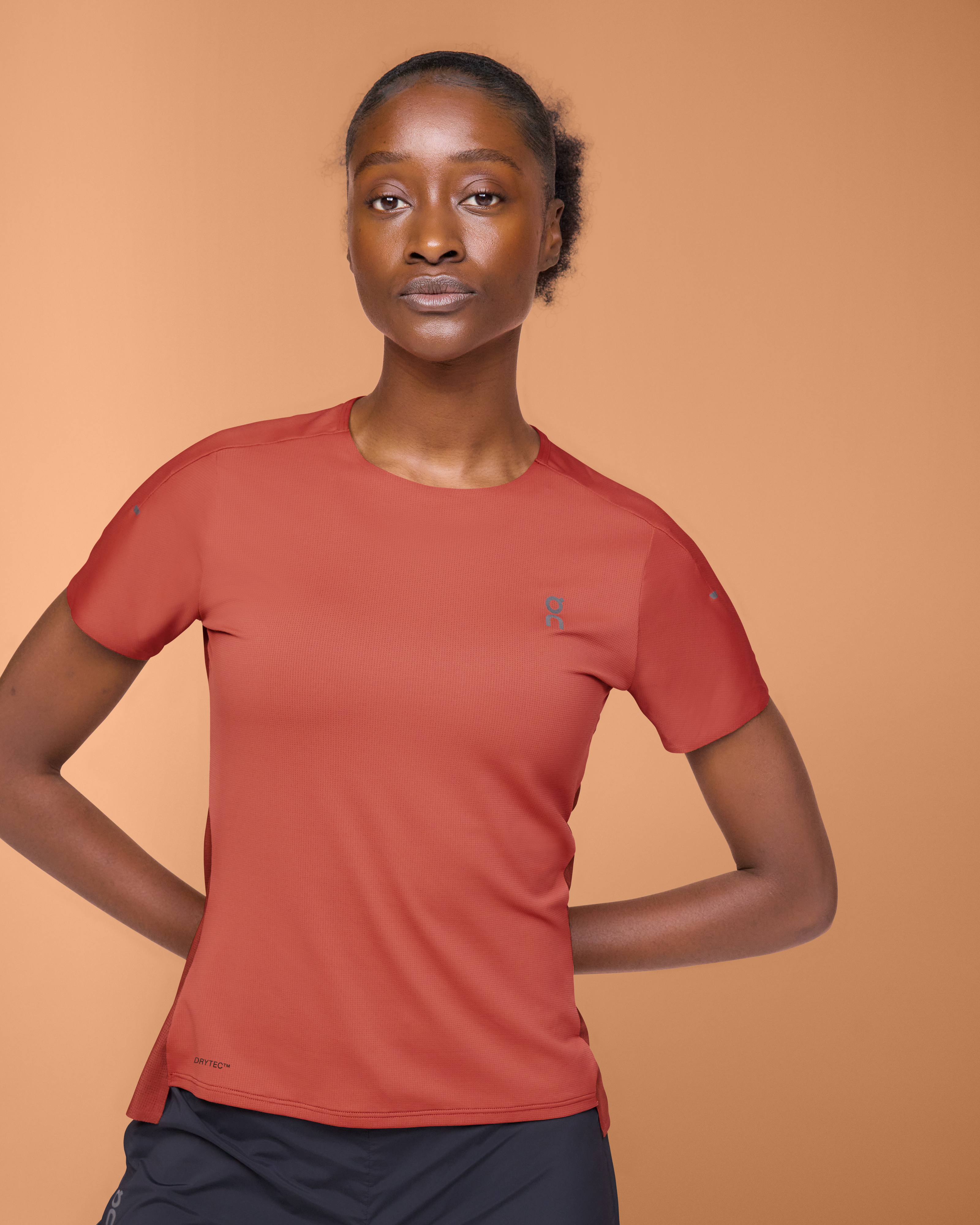 On Performance-T Auburn & Ruby Women Tops and t-shirts