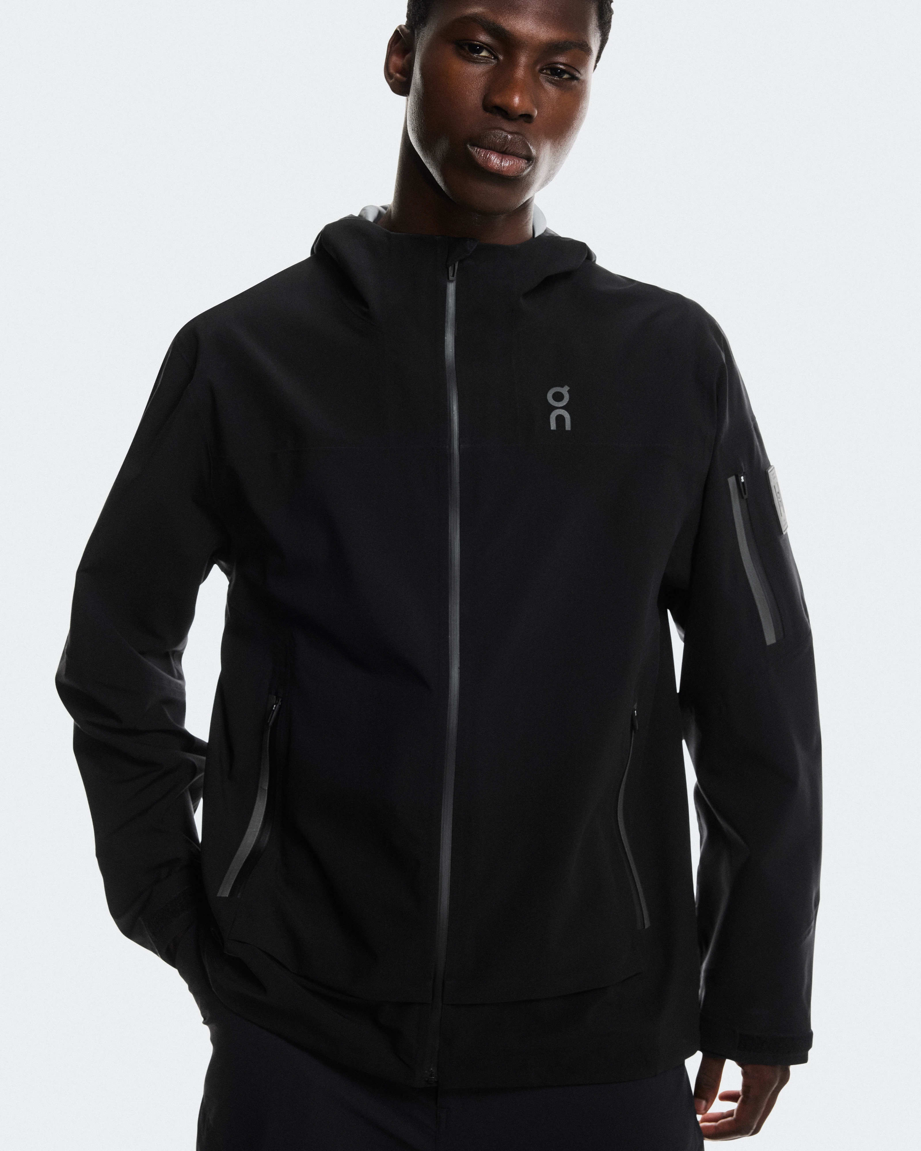 On Trek Jacket Black Men Jackets