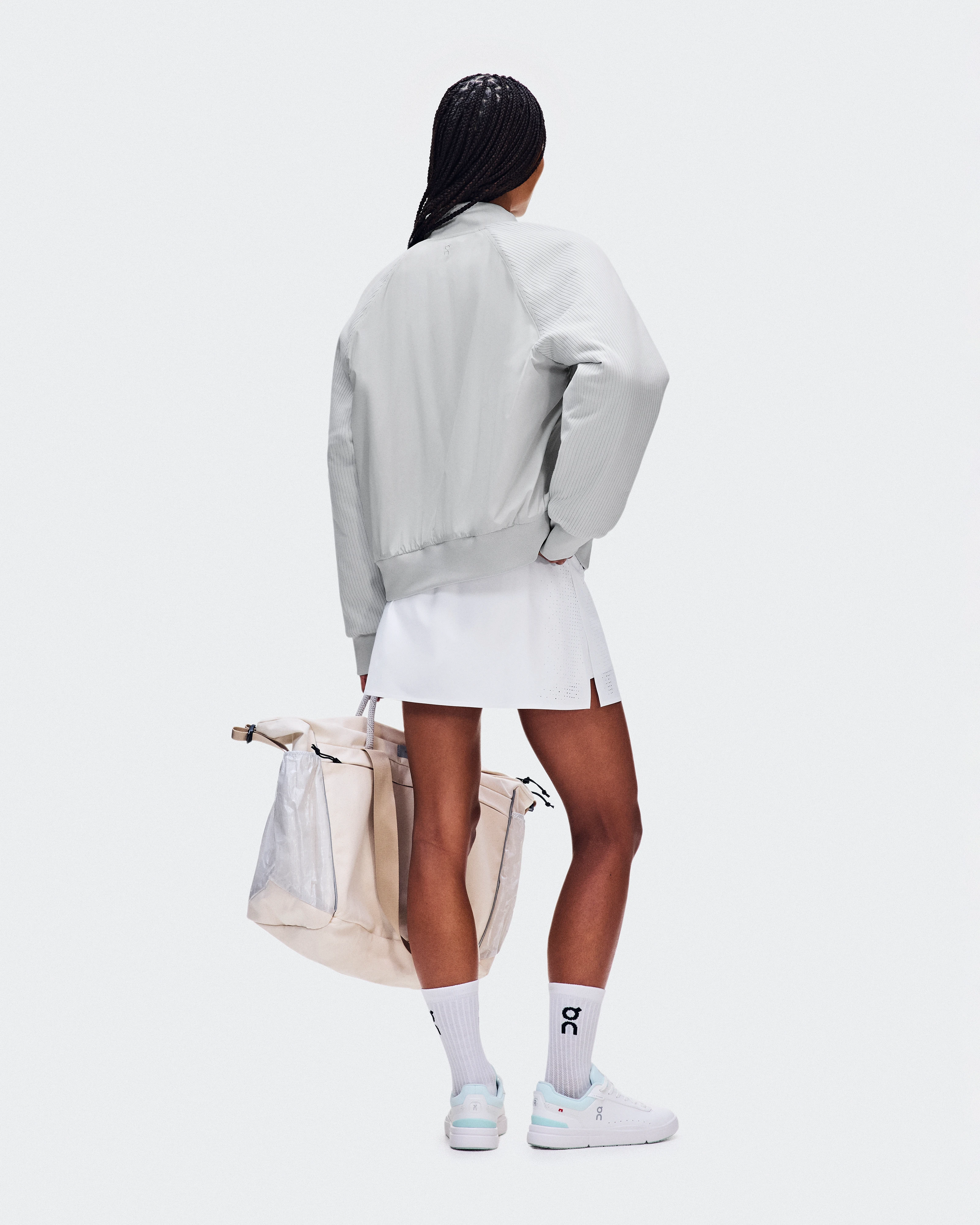 On Courtside Bomber Glacier Women Active life