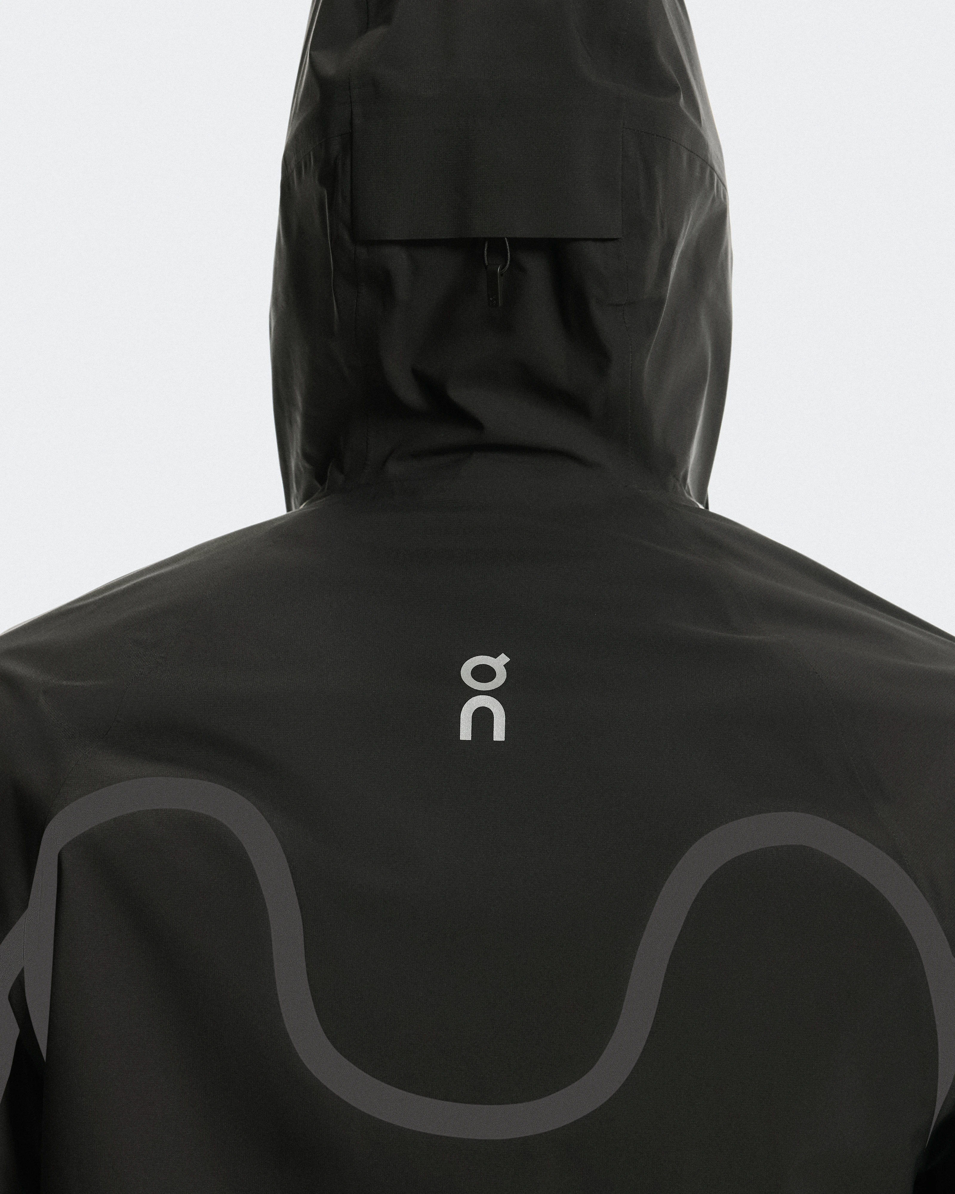 On Waterproof Jacket IKON Black Unisex Jackets