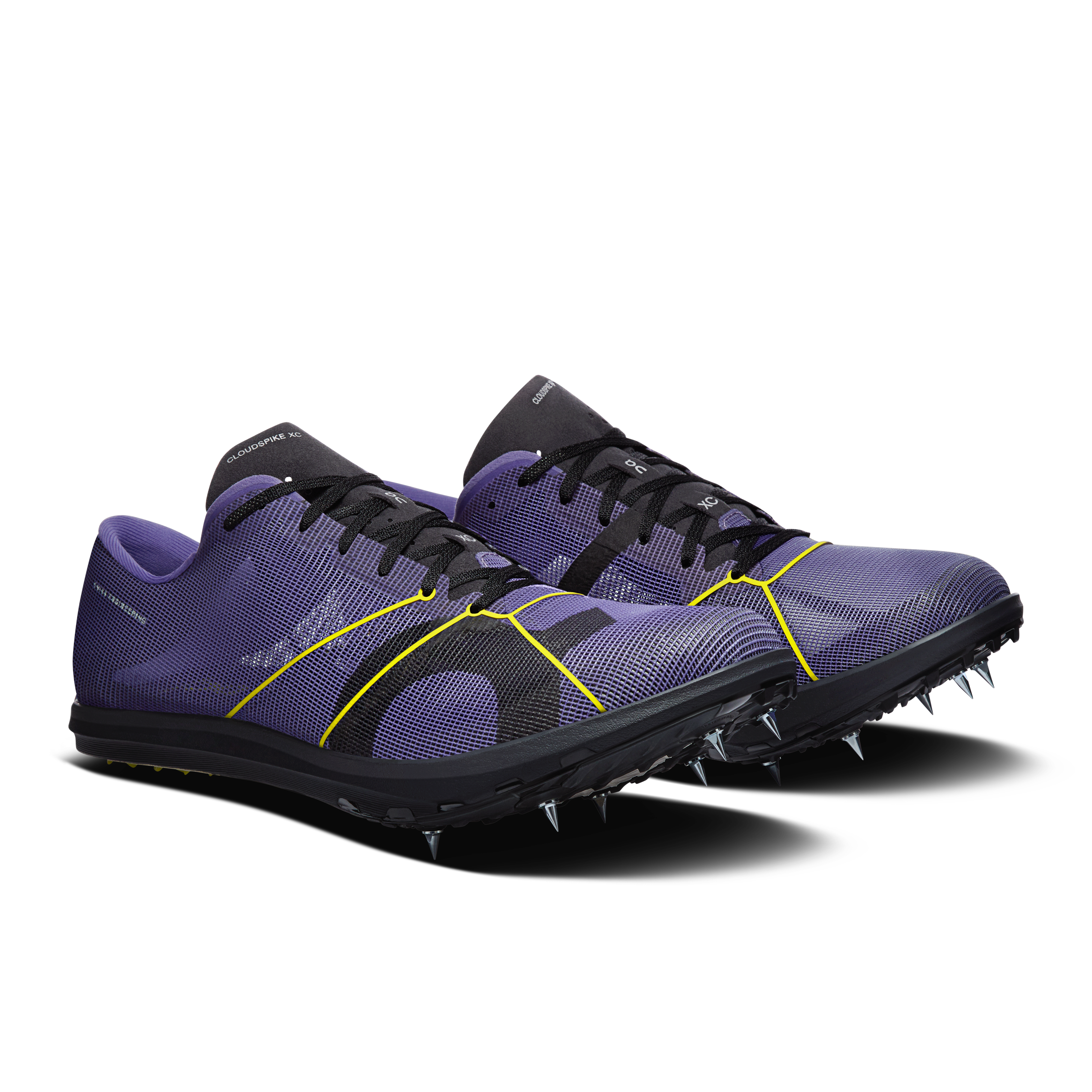 On Cloudspike XC Juniper & Black Men Track Shoes